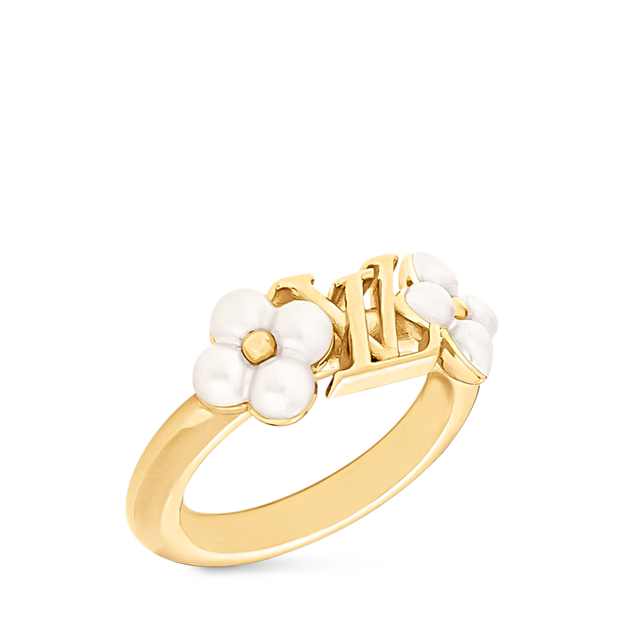 S00 Fashion Jewelry Rings LV Floragram Ring | Louis Vuitton ® (Product zoom)