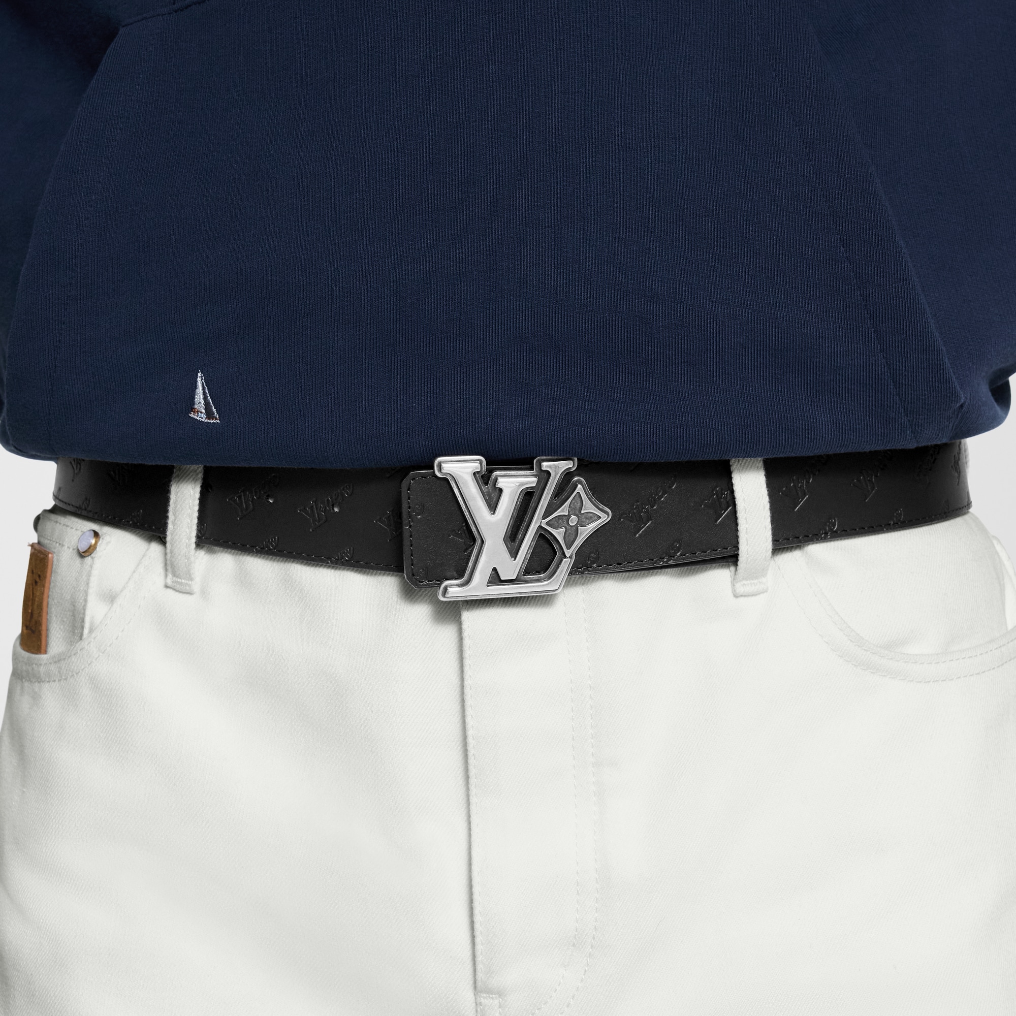  Accessories Belts LV Flower 40mm Reversible Belt | Louis Vuitton ® (Product zoom)