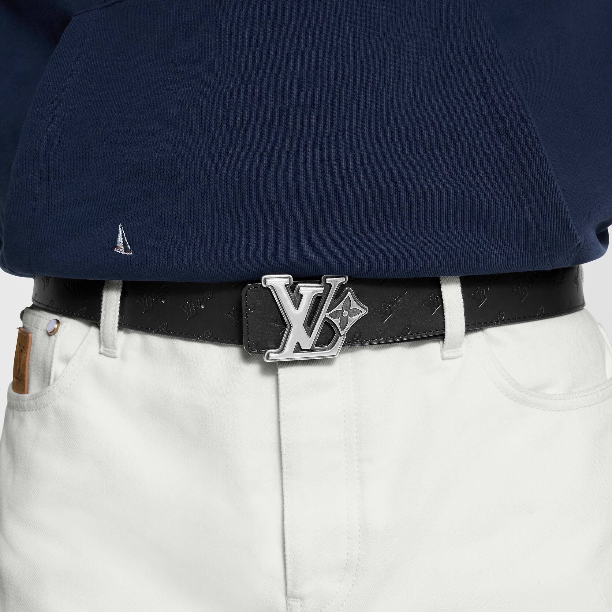 LV Flower 40mm Reversible Belt