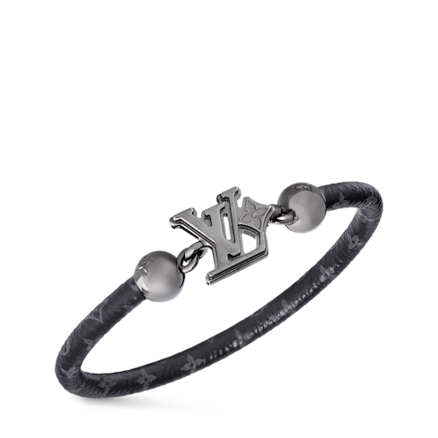 Monogram Eclipse Canvas Fashion Jewelry Bracelets LV Flower Bracelet | Louis Vuitton ® (Product zoom)