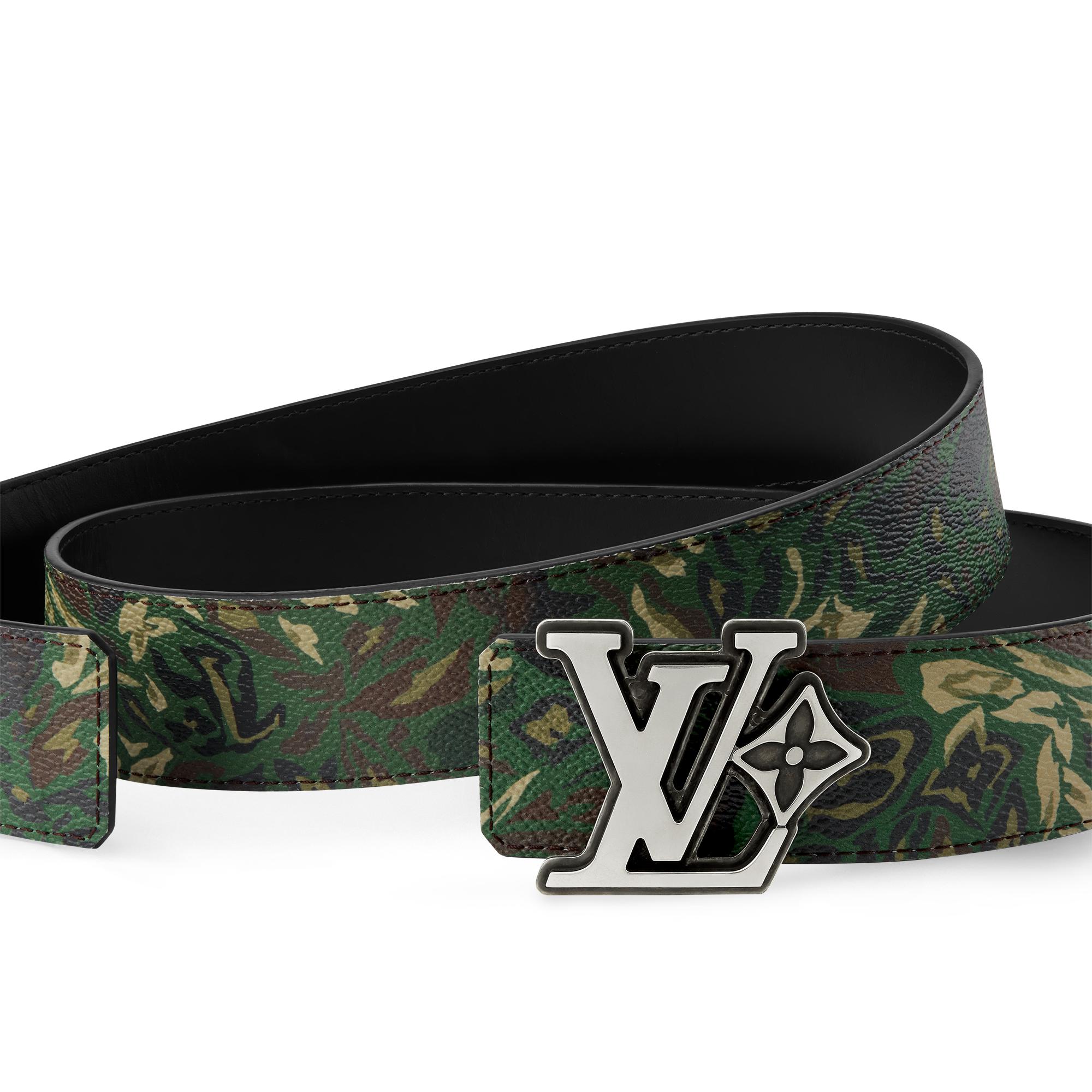  Accessories Belts LV Flower Camoflage 40mm Reversible Belt | Louis Vuitton ® (Product zoom)