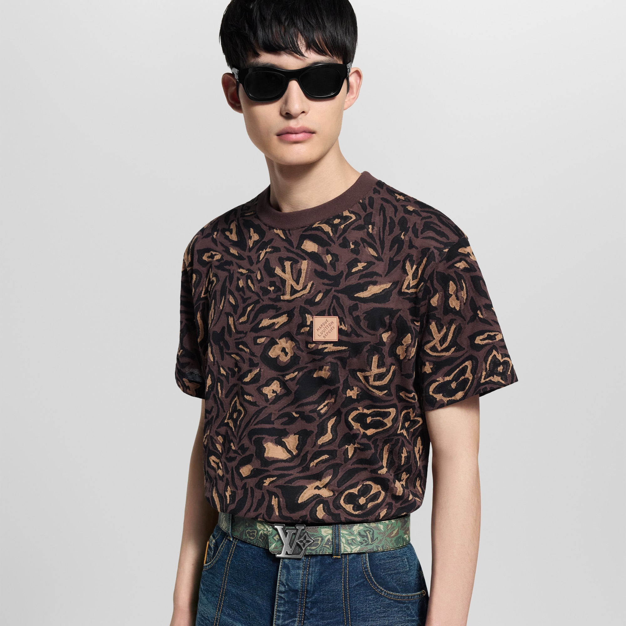  Accessories Belts LV Flower Camoflage 40mm Reversible Belt | Louis Vuitton ® (Product zoom)