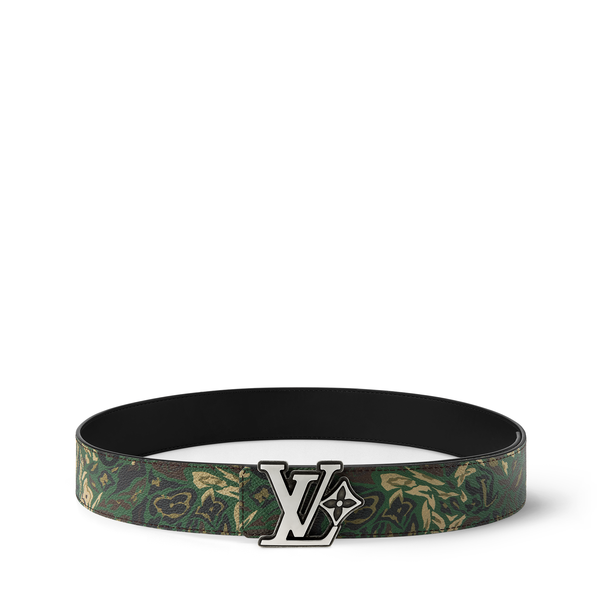  Accessories Belts LV Flower Camoflage 40mm Reversible Belt | Louis Vuitton ® (Product zoom)