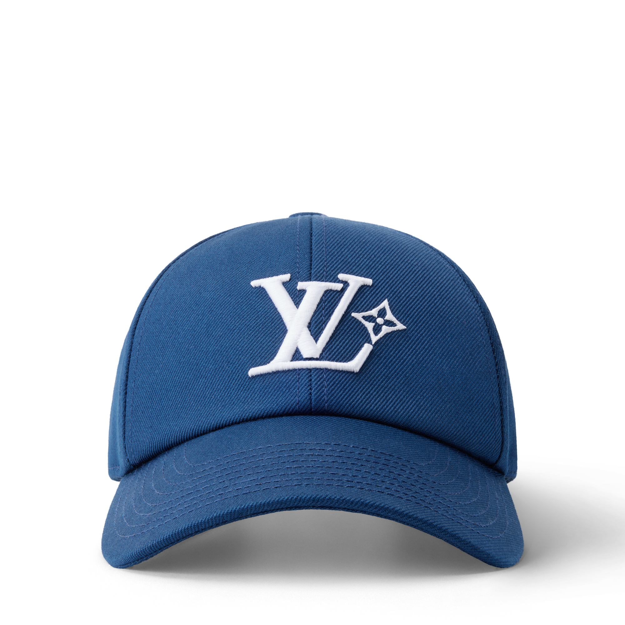 Louis Vuitton Denim and Leather Flower Cap LV Flower Washed Cap S00 - Men - Accessories | LOUIS VUITTON ® main image 4