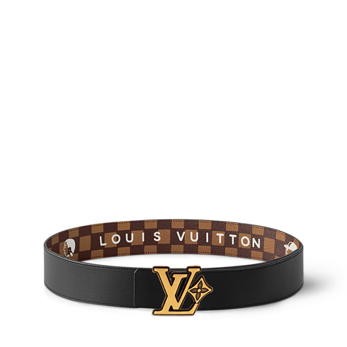 Accessories Belts LV Flower Damier Phriendship 40mm Reversible Belt | Louis Vuitton ® (Product zoom)