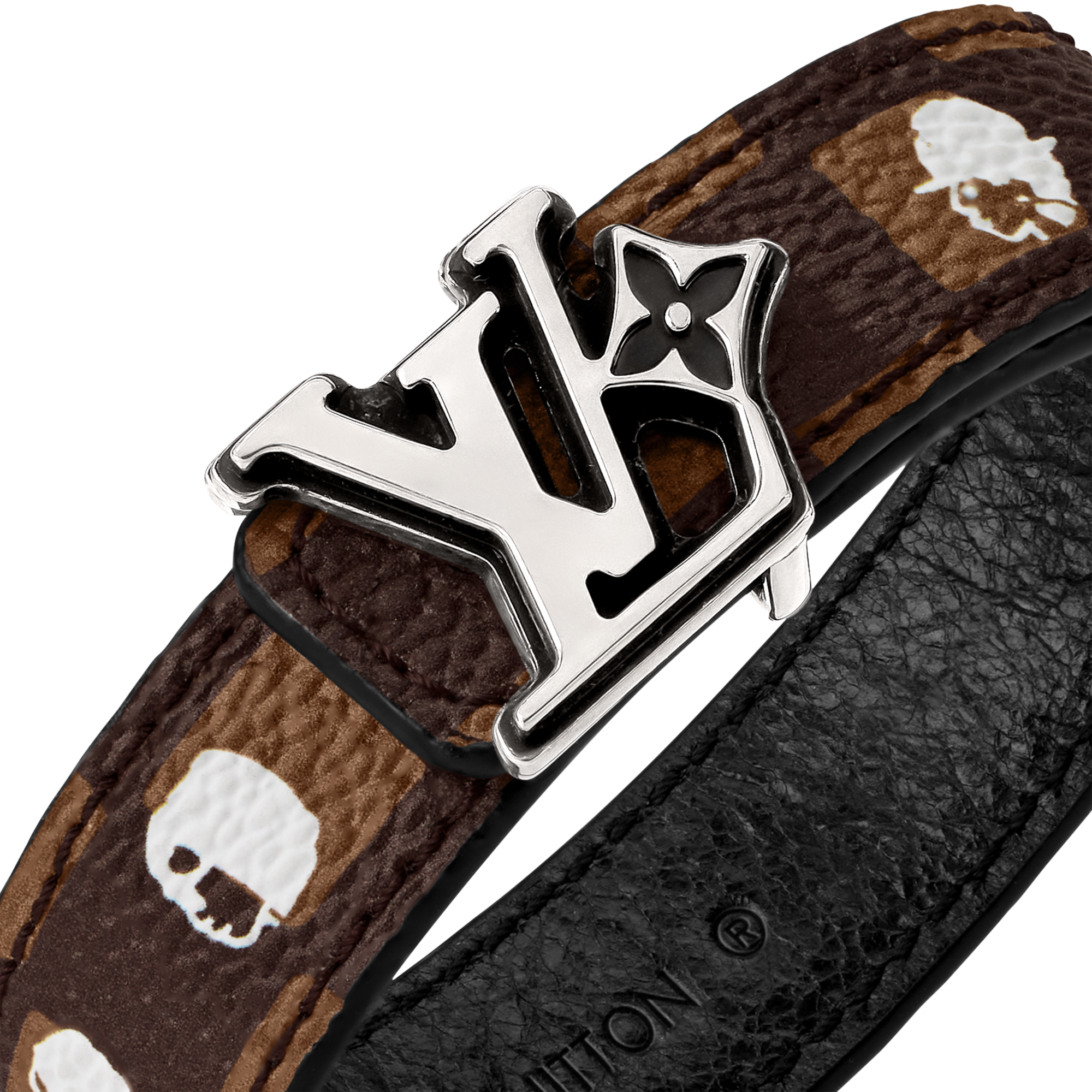  Fashion Jewelry Bracelets LV Flower Damier Phriendship Reversible Bracelet | Louis Vuitton ® (Product zoom)