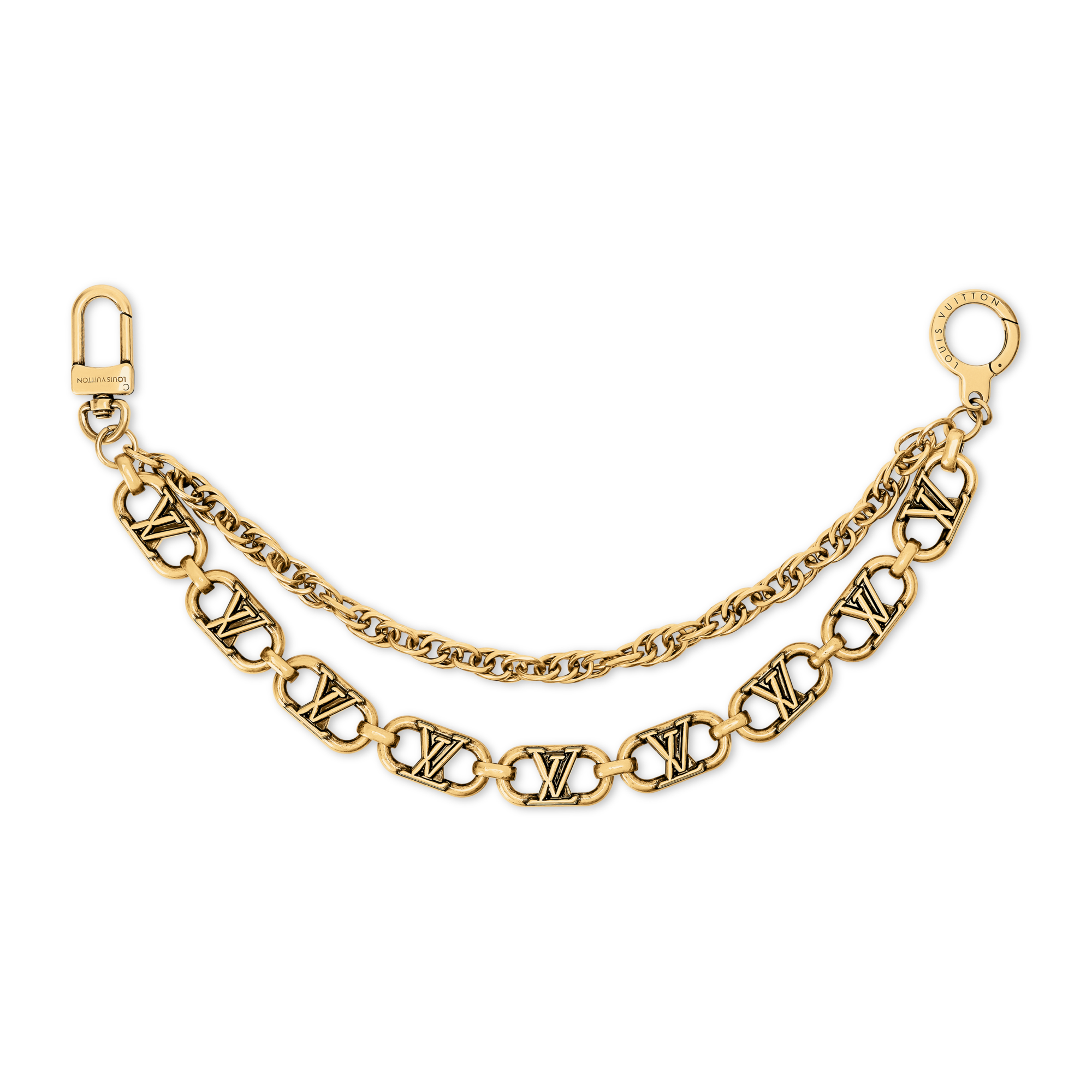 Louis Vuitton LVチェーン LV Flower Links Chain Belt S00 - Men 