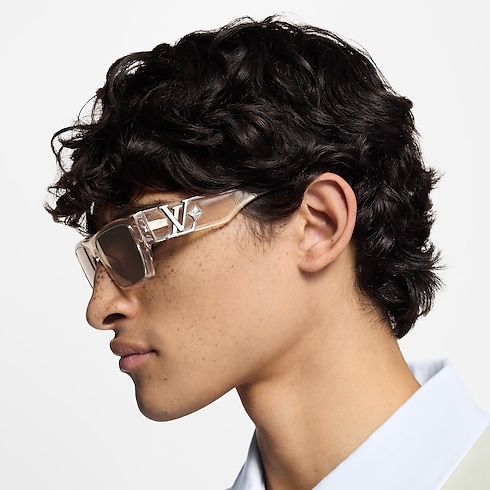 S00 Accessories Sunglasses LV Flower Low Square Sunglasses | Louis Vuitton ® (Product zoom)