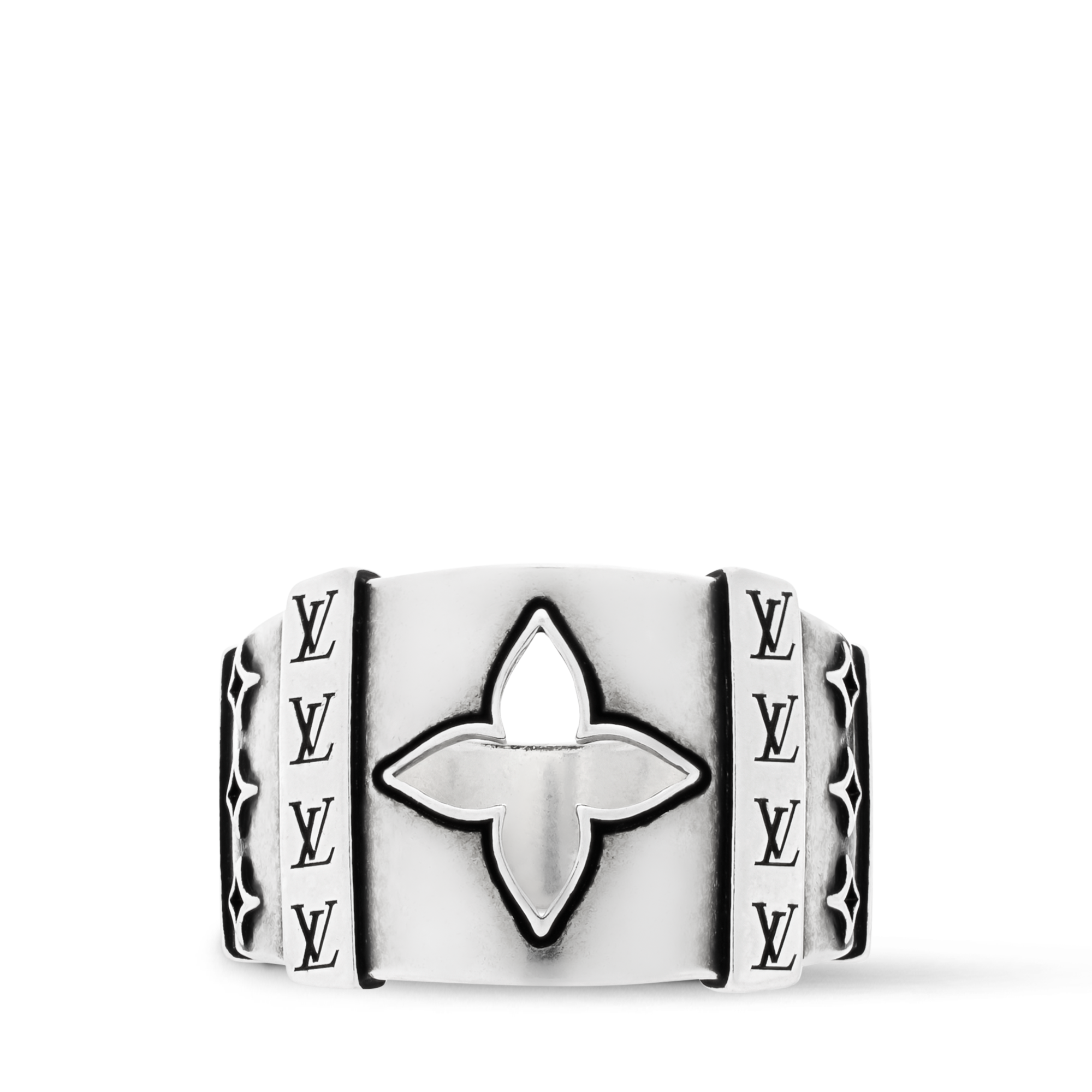 LV Flower XL Ring S00 - Men - Fashion Jewelry | LOUIS VUITTON ®