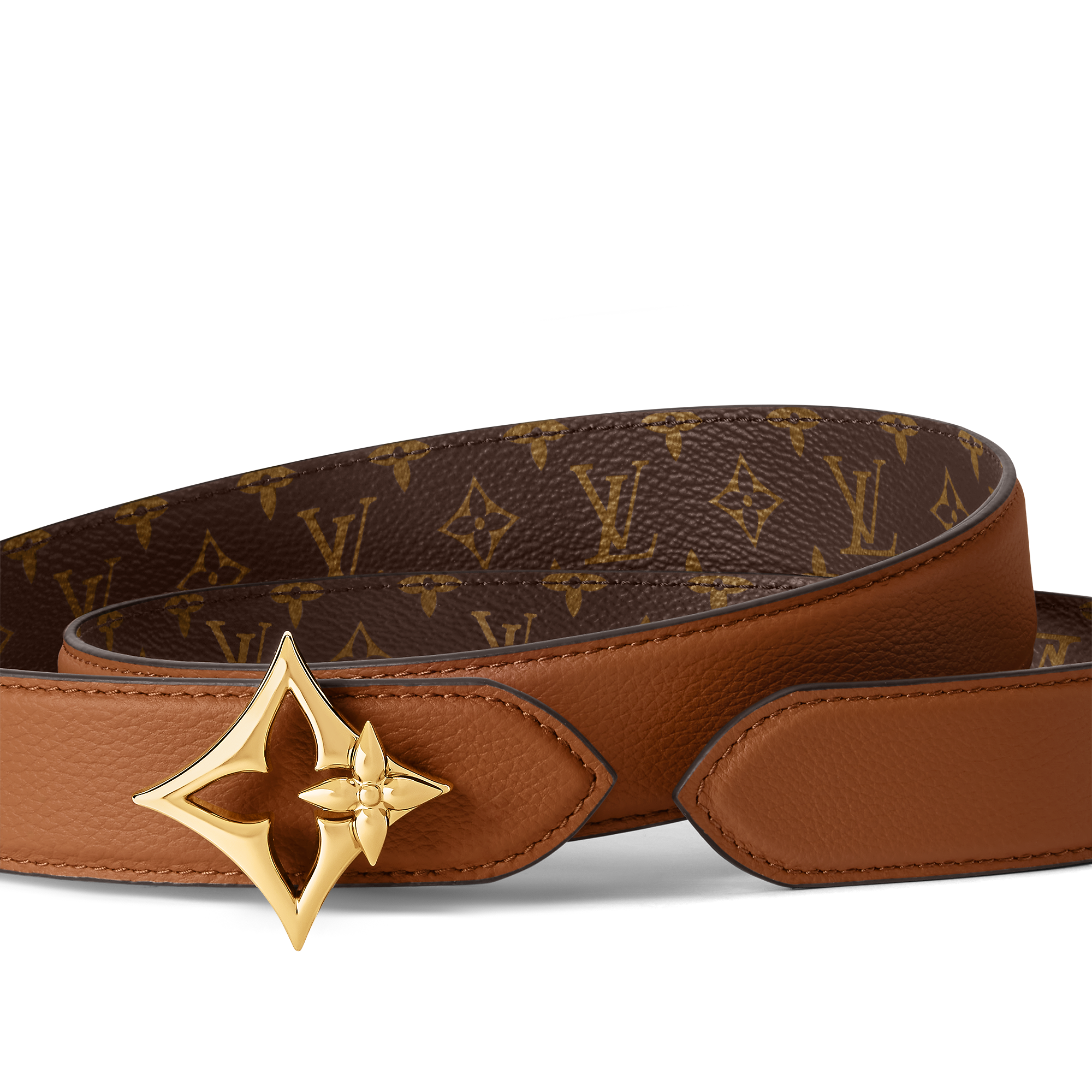 LV Flowergram 30mm Reversible Belt