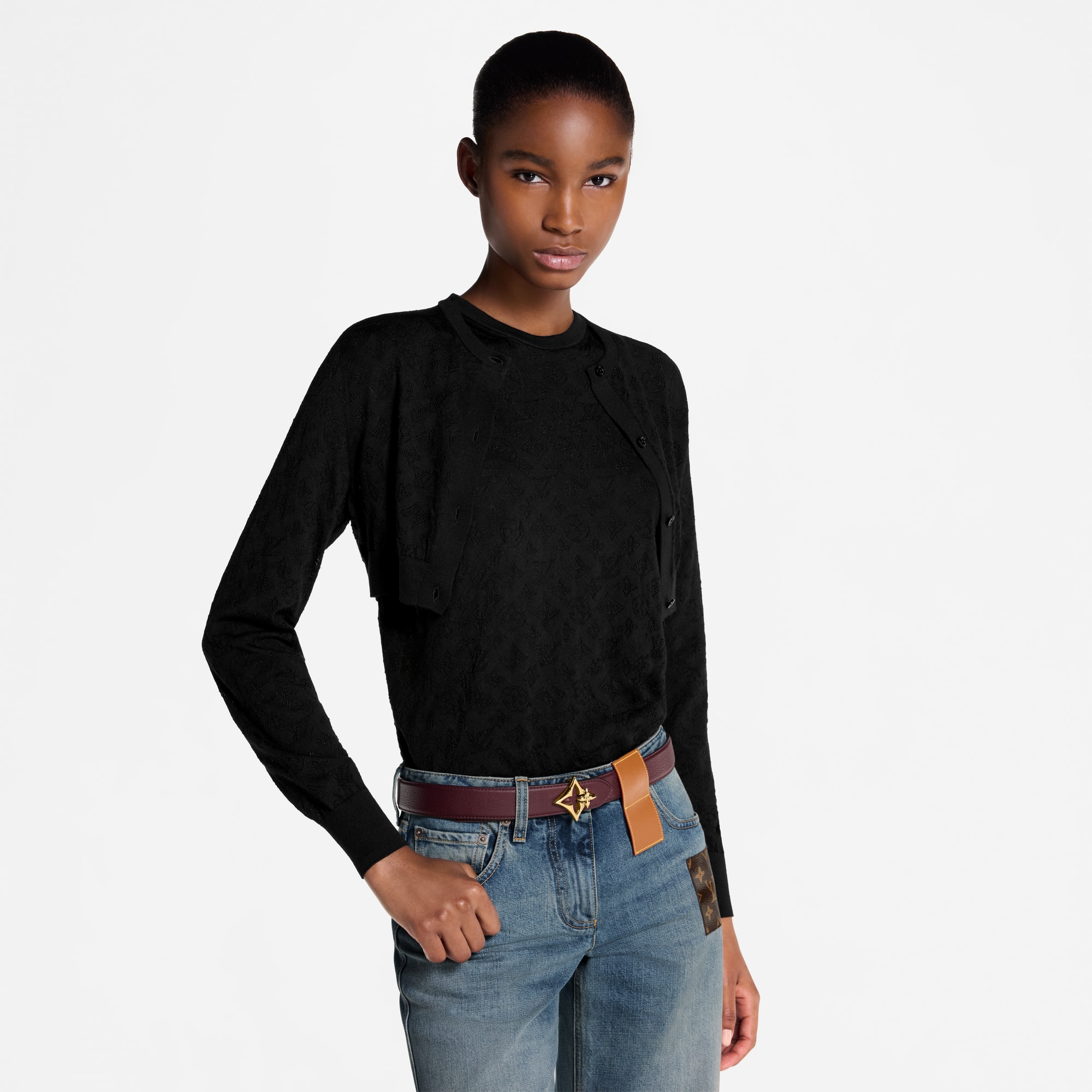  Accessories Belts LV Flowergram 30mm Reversible Belt | Louis Vuitton ® (Product zoom)