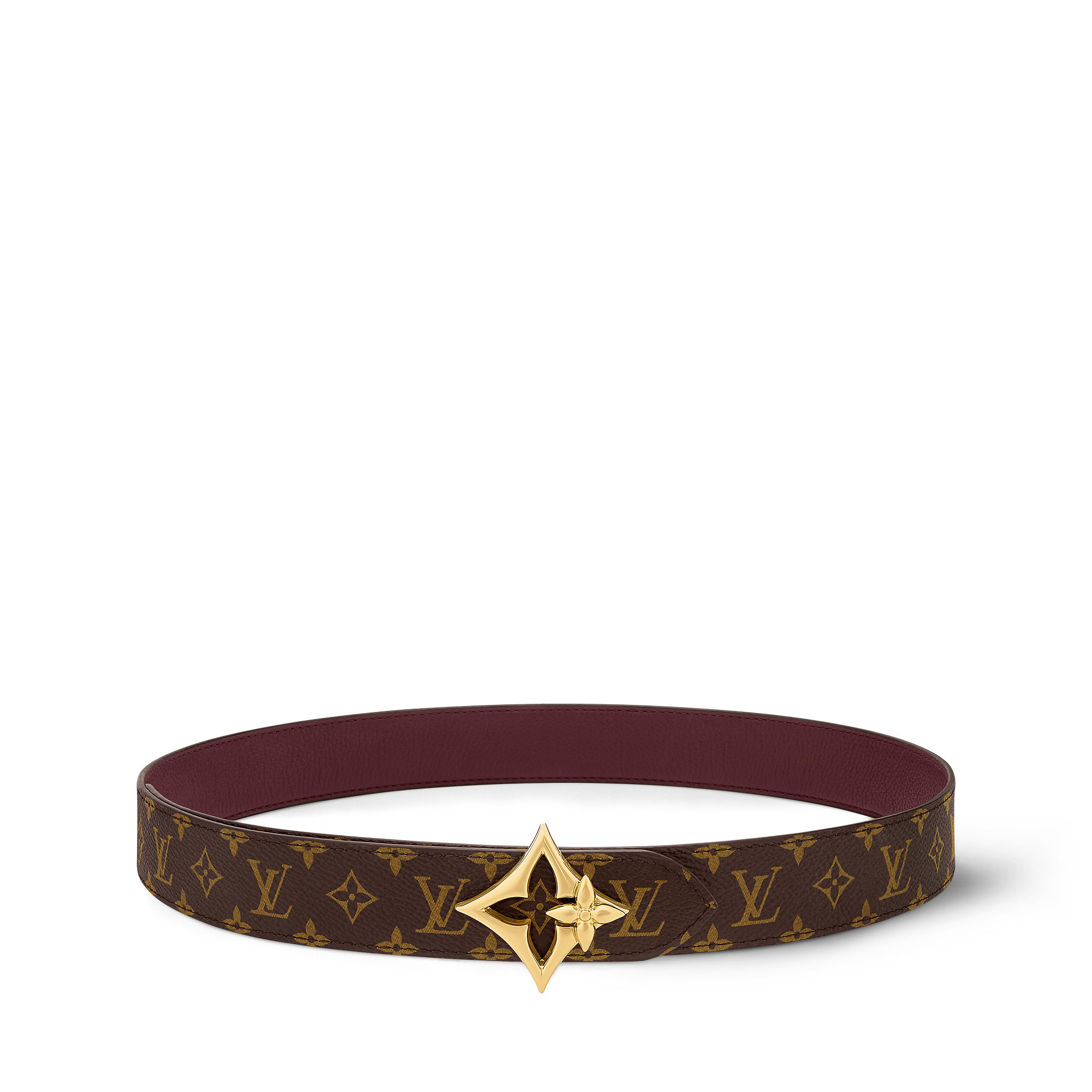 LV Flowergram 30mm Reversible Belt
