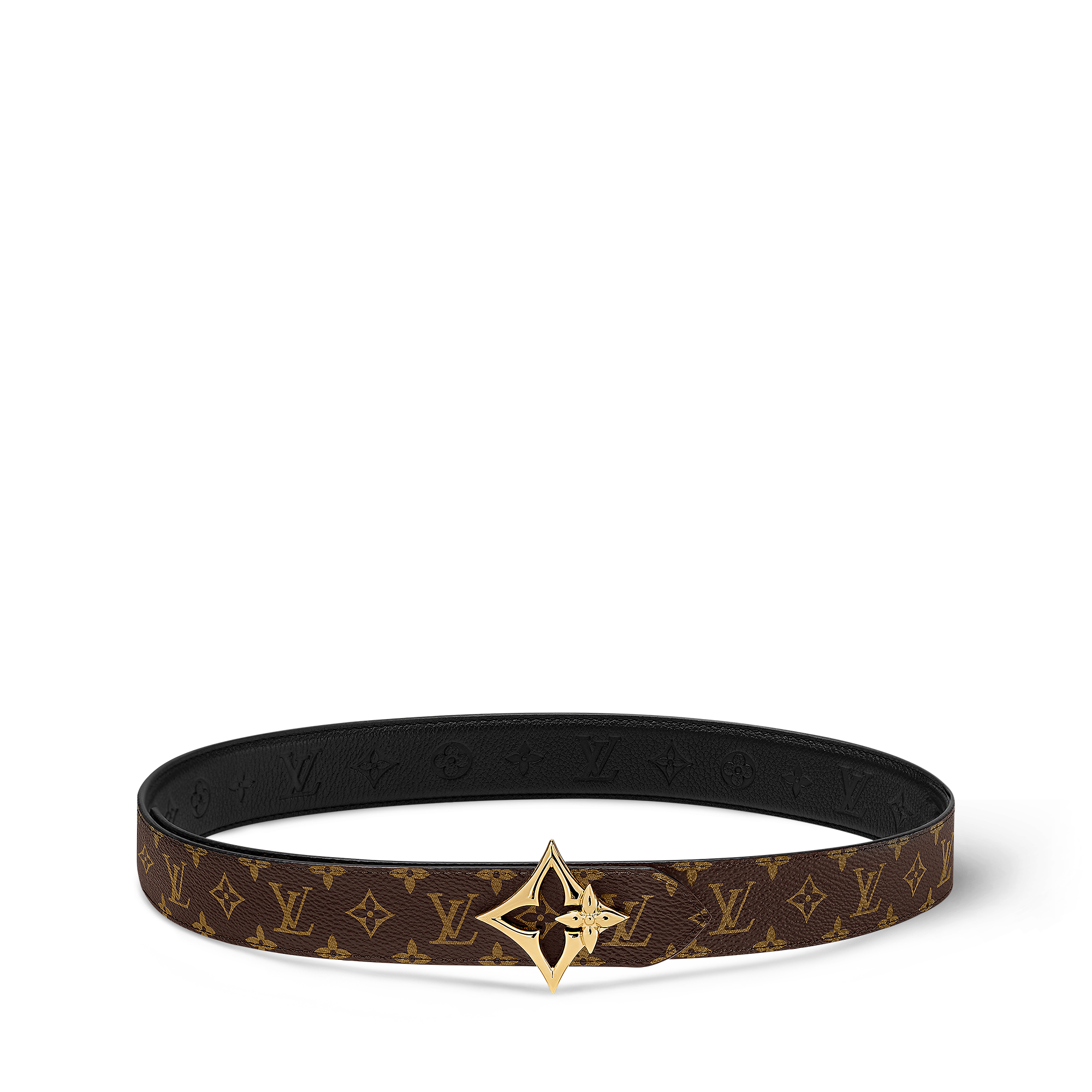 LV Flowergram 30mm Reversible Belt