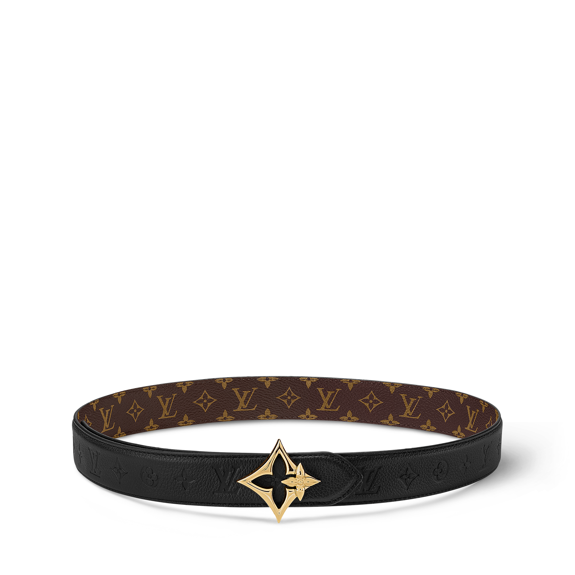 LV Flowergram 30mm Reversible Belt