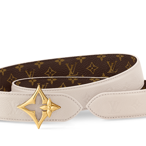 Monogram Accessories Belts LV Flowergram 30mm Reversible Belt | Louis Vuitton ® (Product zoom)