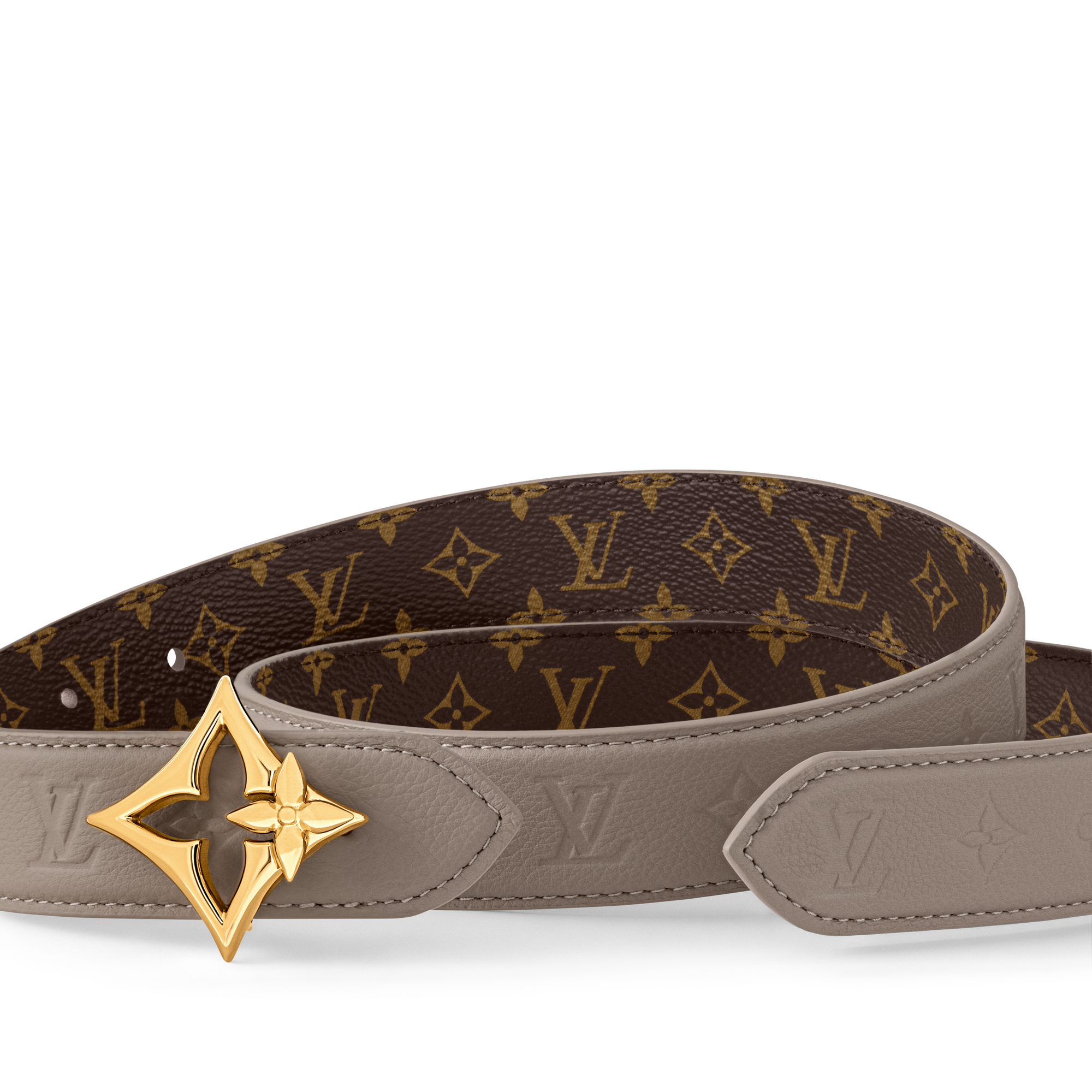  Accessories Belts LV Flowergram Ard 30mm Reversible Belt | Louis Vuitton ® (Product zoom)