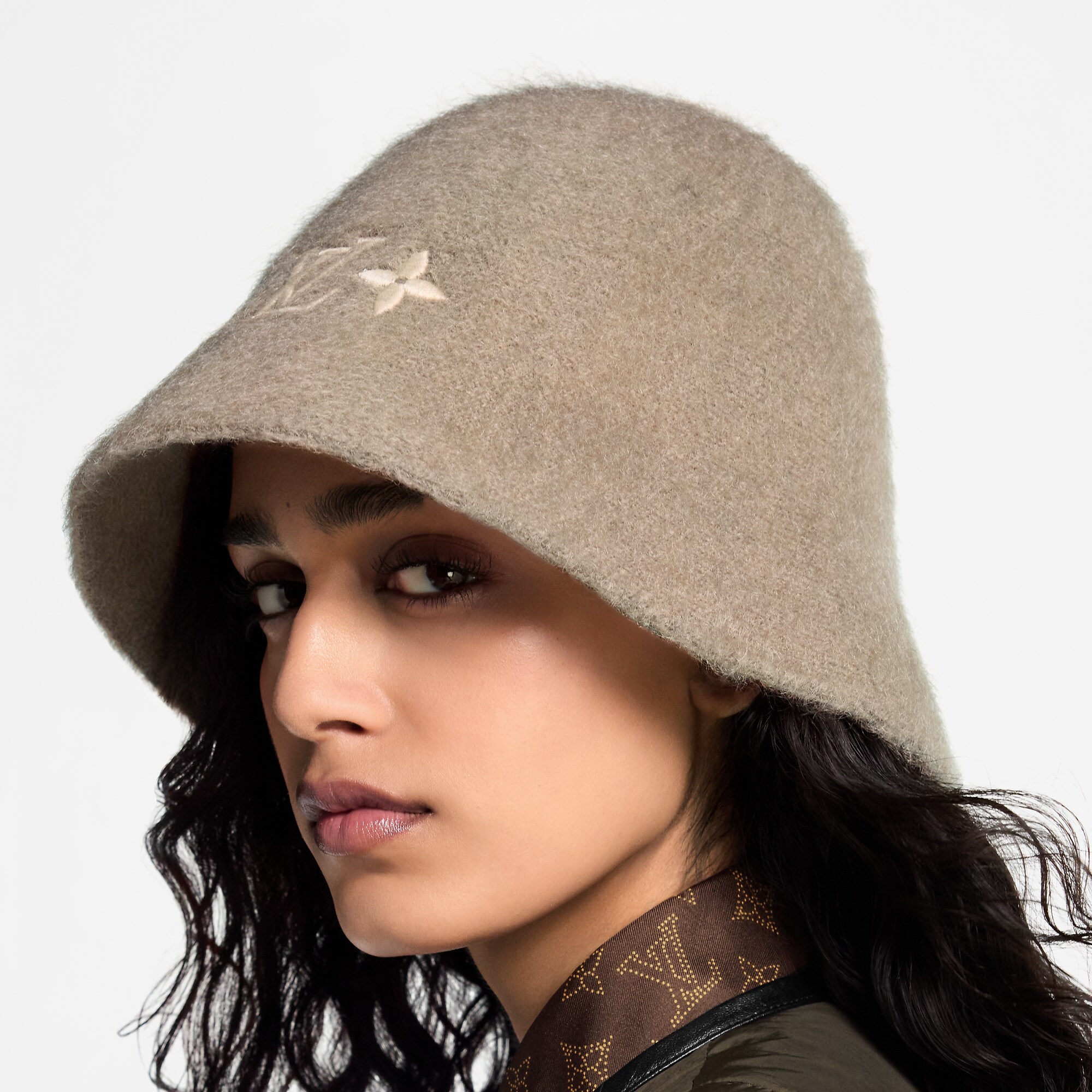 LV Fluffy Hat