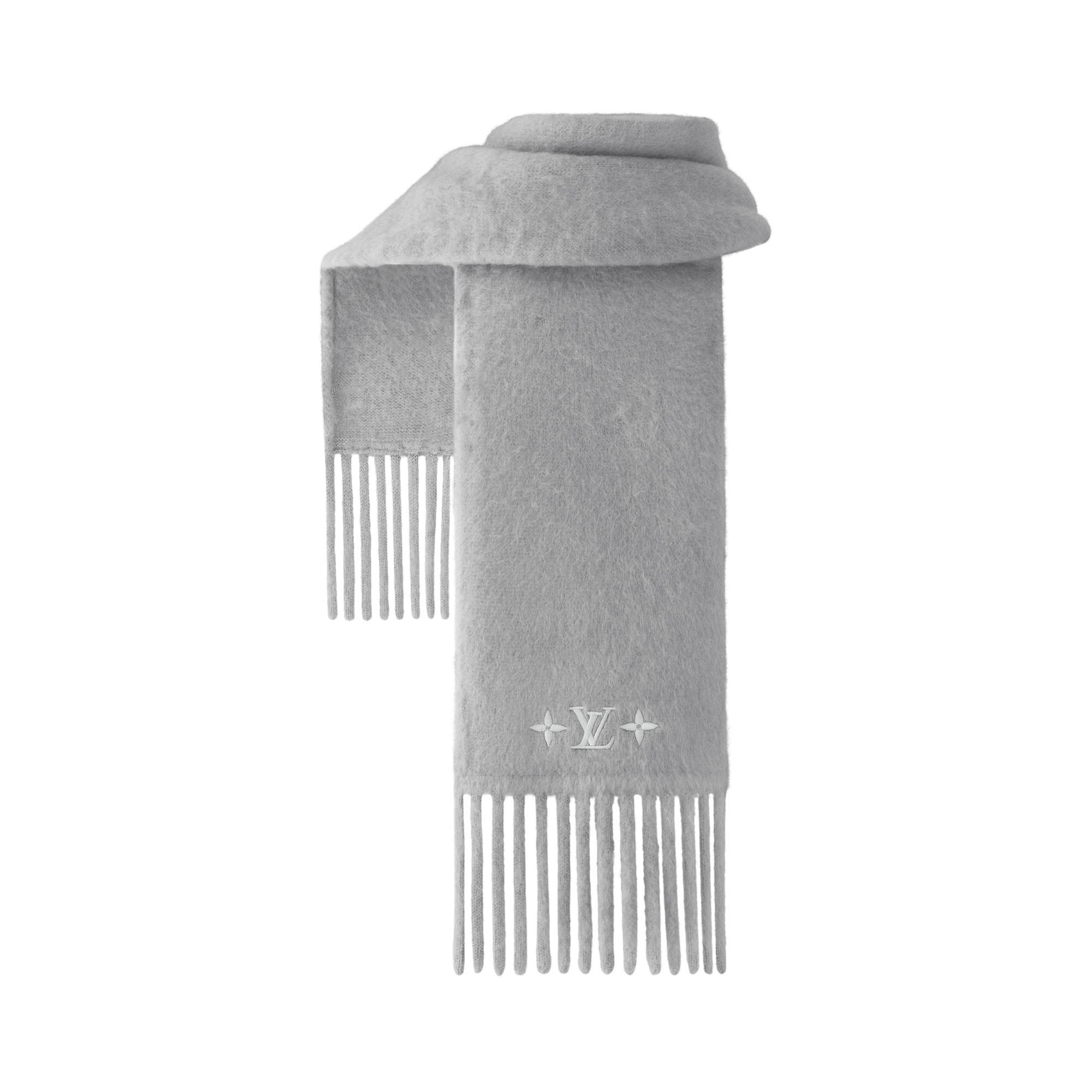 LV Fluffy Scarf