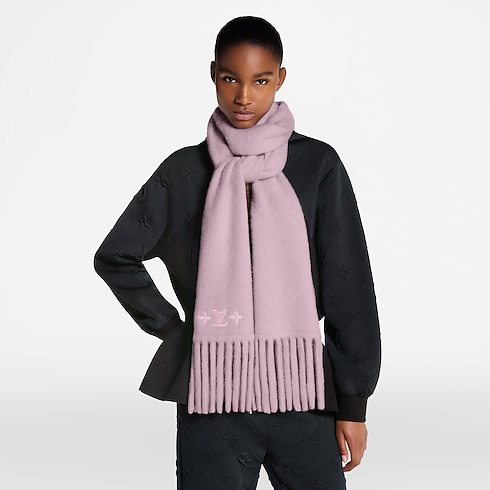 S00 Accessories Scarves LV Fluffy Scarf | Louis Vuitton ® (Product zoom)