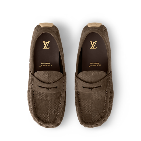 Shoes Loafers and Moccasins LV Footprint Moccasin | Louis Vuitton ® (Product zoom)