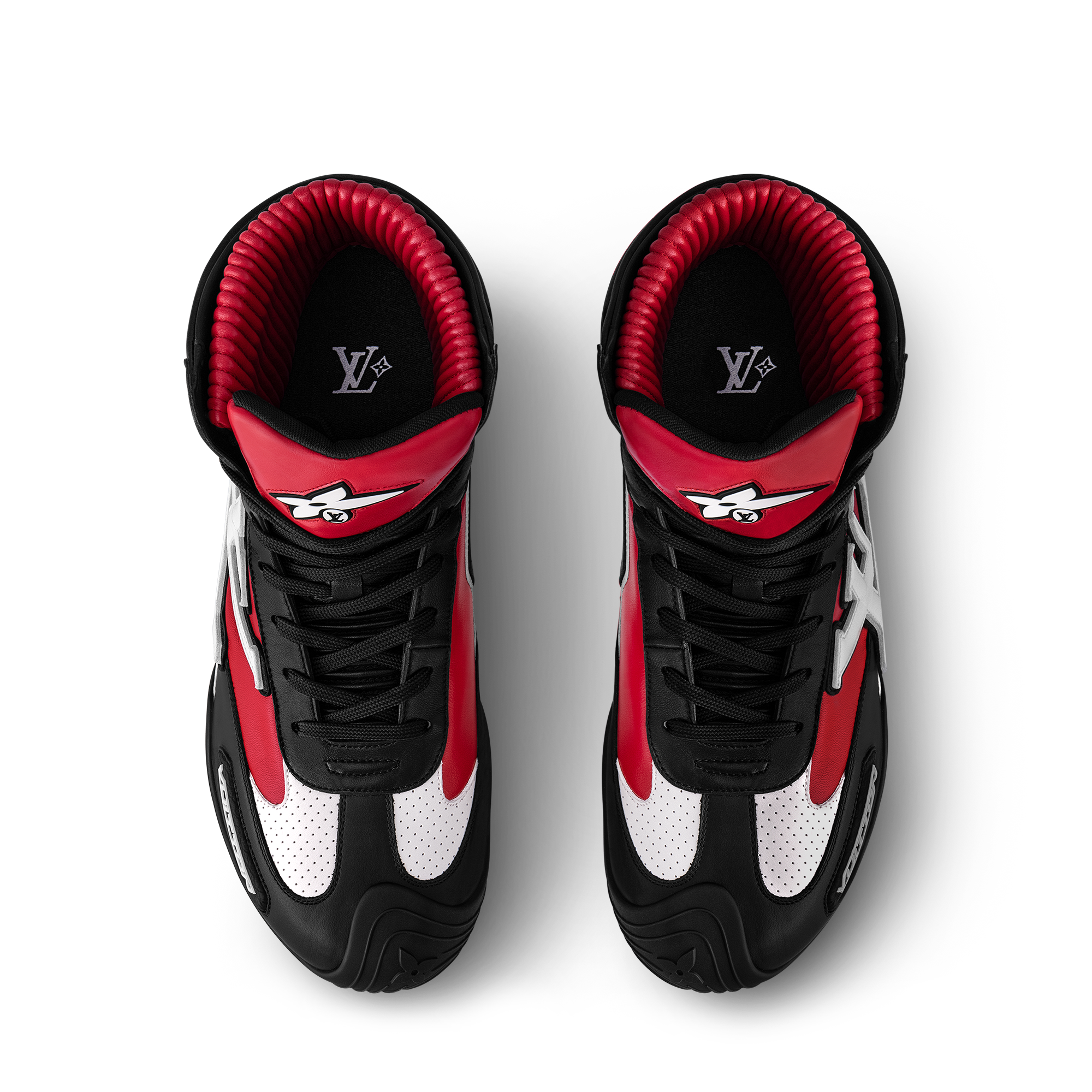  Shoes Sneakers LV Footprint Racing High Top Sneaker | Louis Vuitton ® (Product zoom)