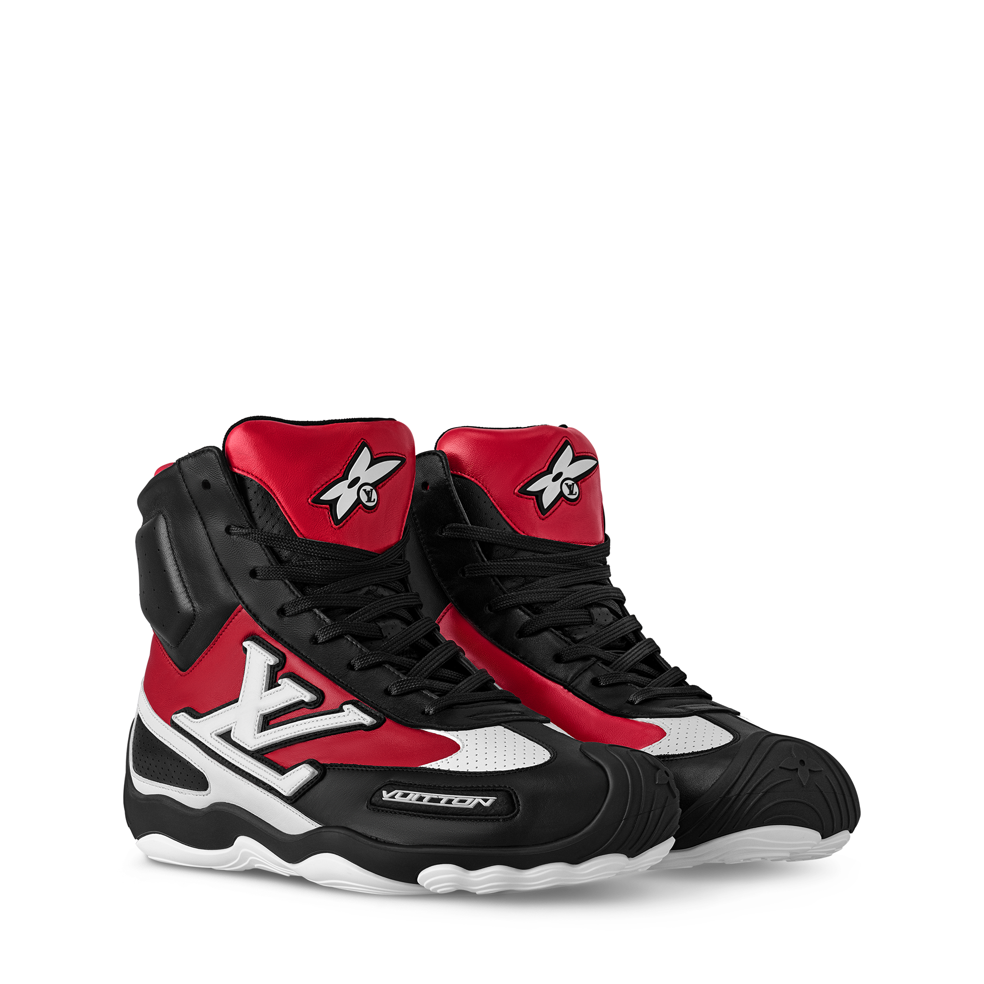  Shoes Sneakers LV Footprint Racing High Top Sneaker | Louis Vuitton ® (Product zoom)