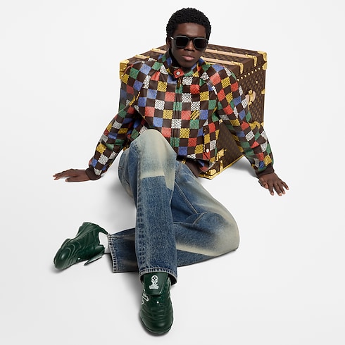 Shoes Sneakers LV Footprint Soccer Sneaker | Louis Vuitton ® (Product zoom)