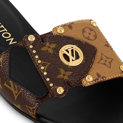 Shoes Mules and Slides LV Frame Flat Mule | Louis Vuitton ® (Product zoom)