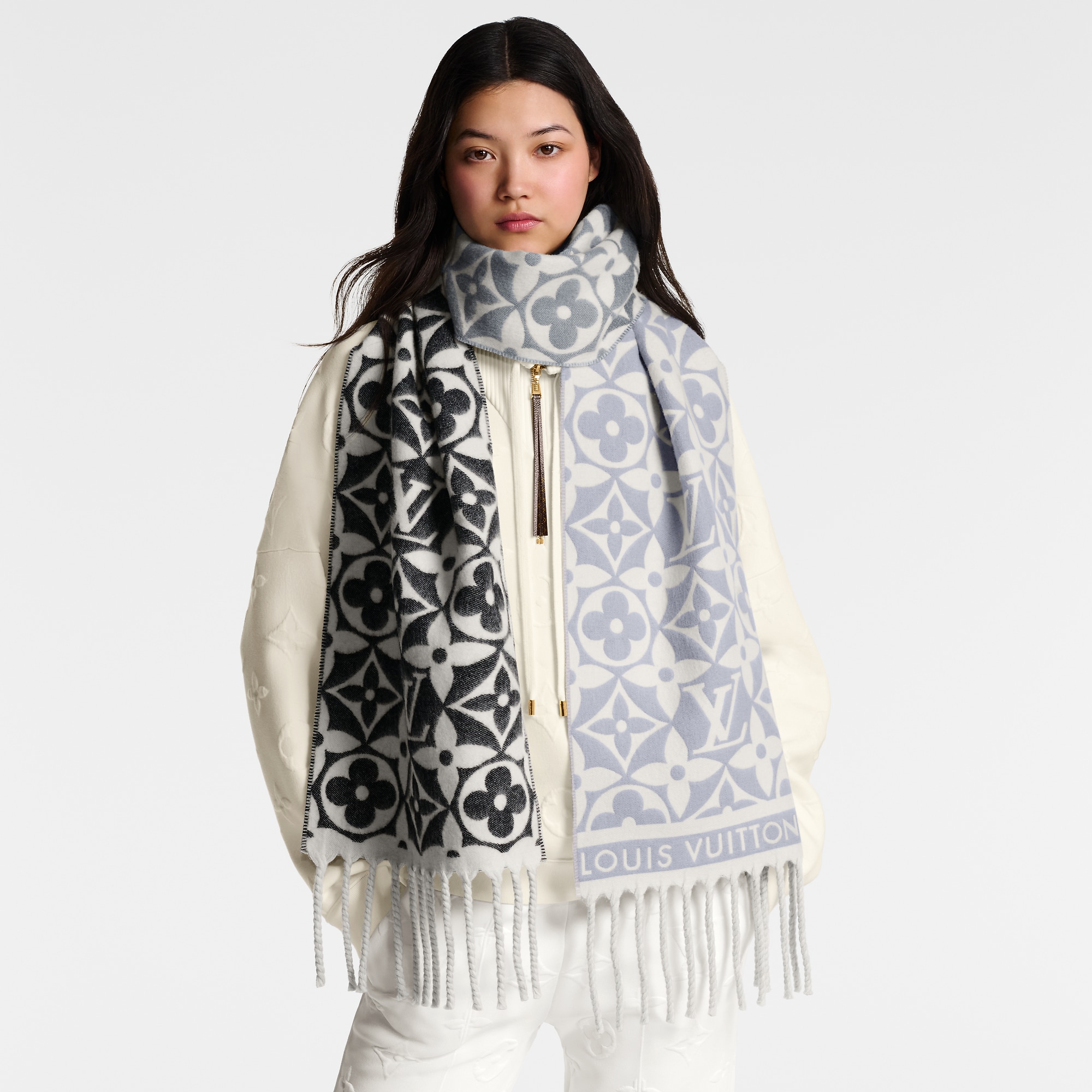 LV Frosty Gradient Scarf