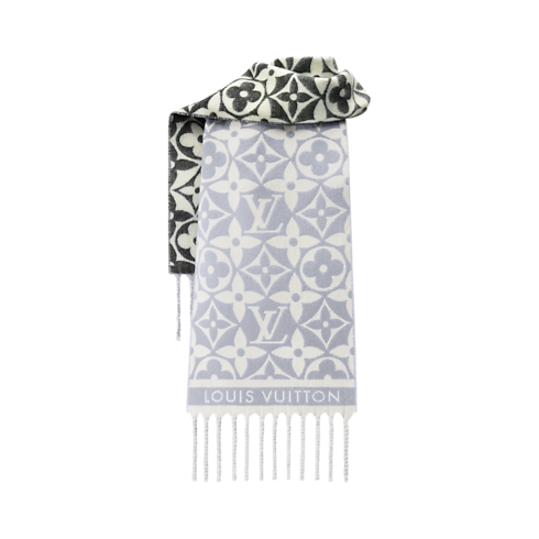 S00 Accessories Scarves LV Frosty Gradient Scarf | Louis Vuitton ® (Product zoom)