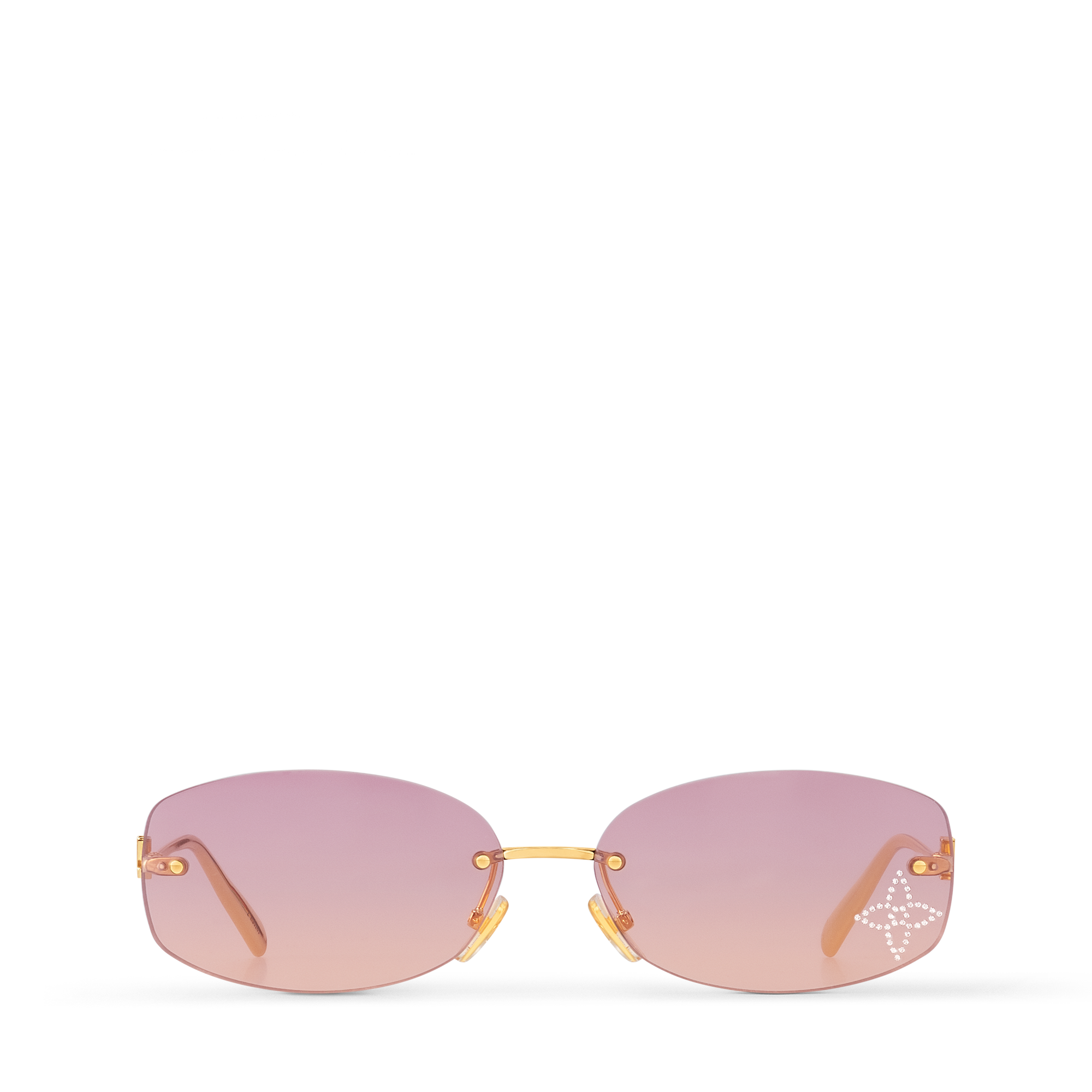 S00 Accessories Sunglasses LV Glam 2.0 Oval Sunglasses | Louis Vuitton ® (Product zoom)