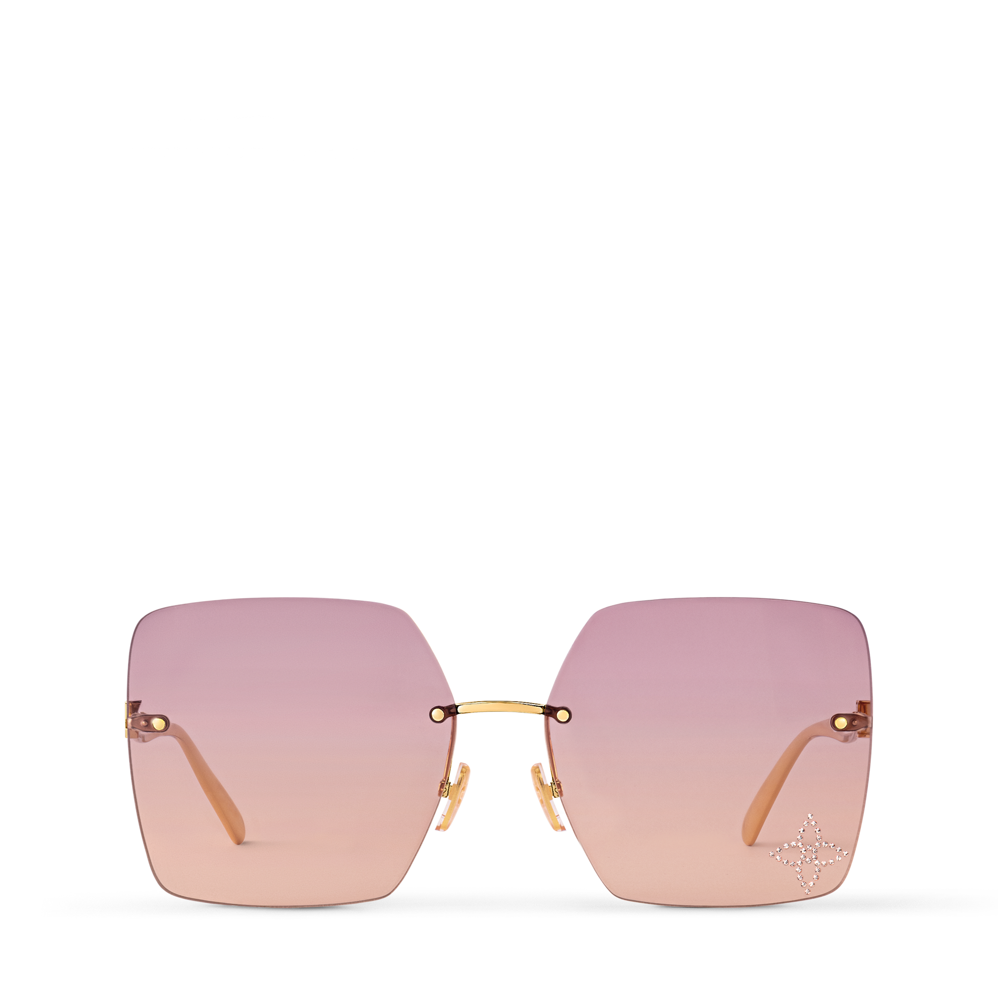 S00 Accessories Sunglasses LV Glam 2.0 Square Sunglasses | Louis Vuitton ® (Product zoom)