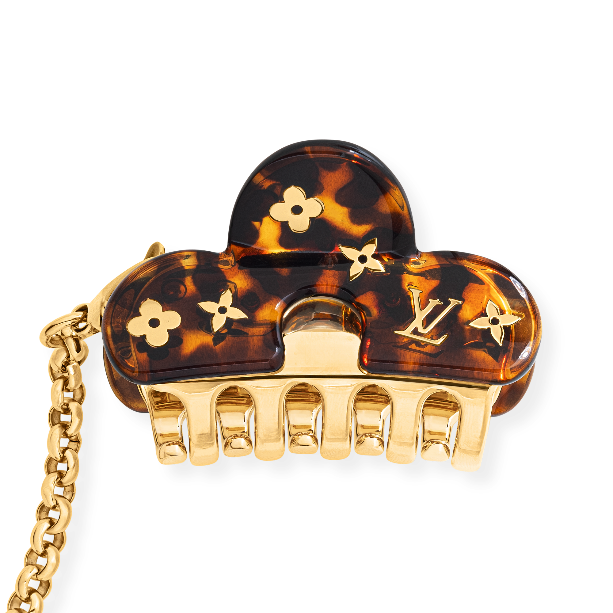 LV Hair Clip Bag Charm