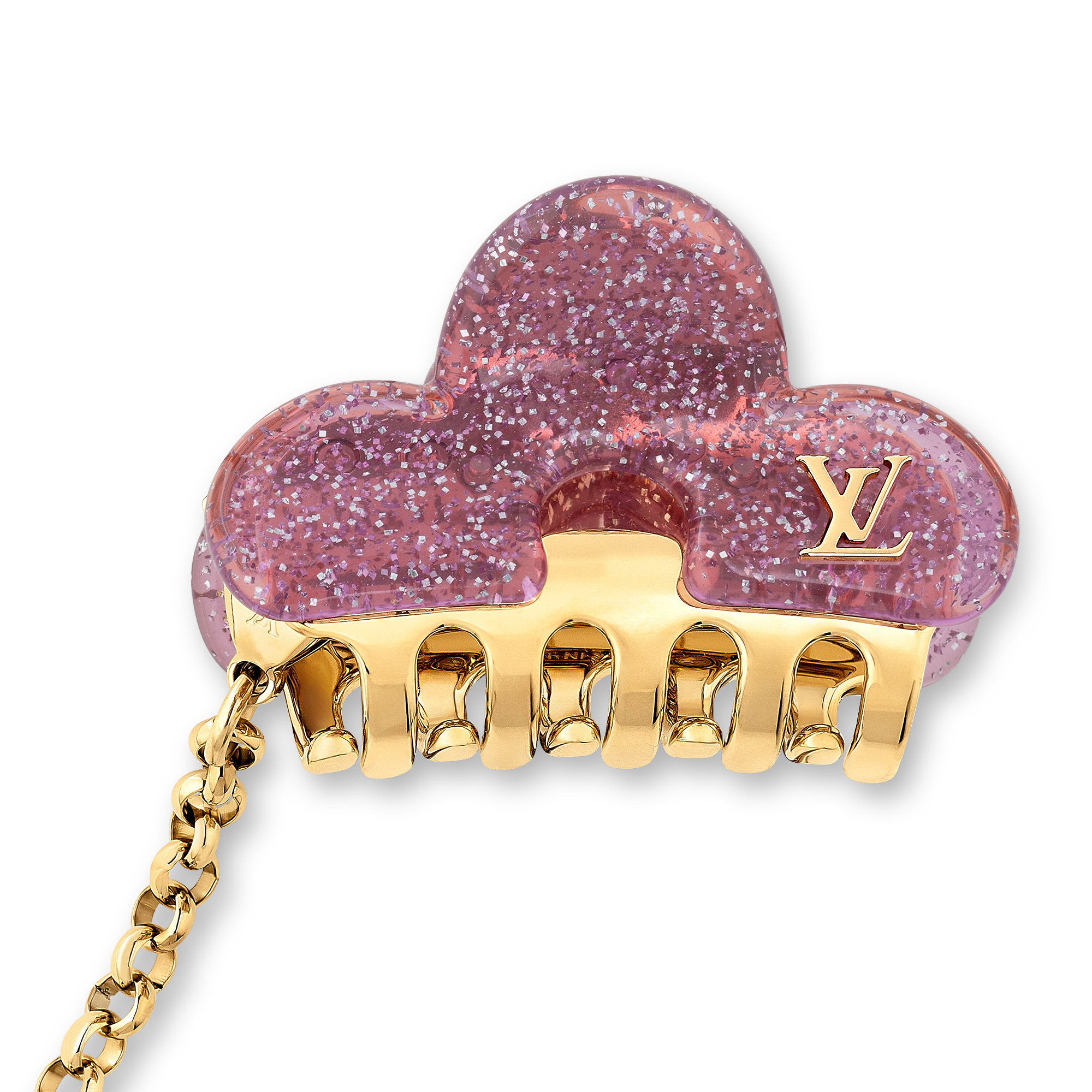 LV Hair Clip Bag Charm