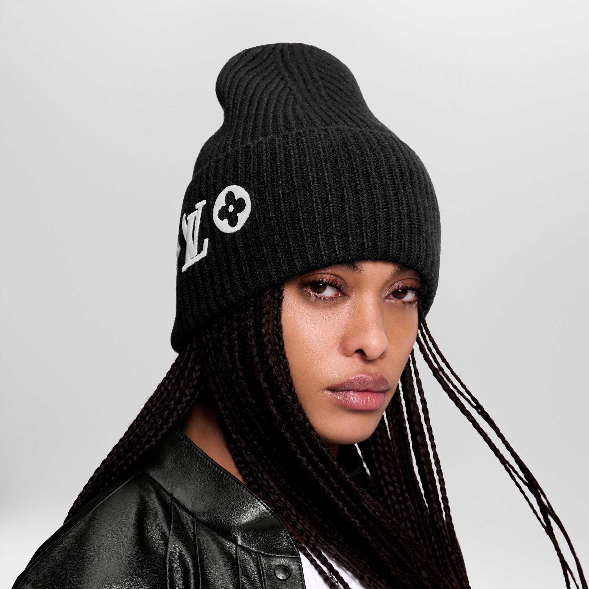 S00 Accessories Hats and Gloves LV Headline Beanie | Louis Vuitton ® (Product zoom)