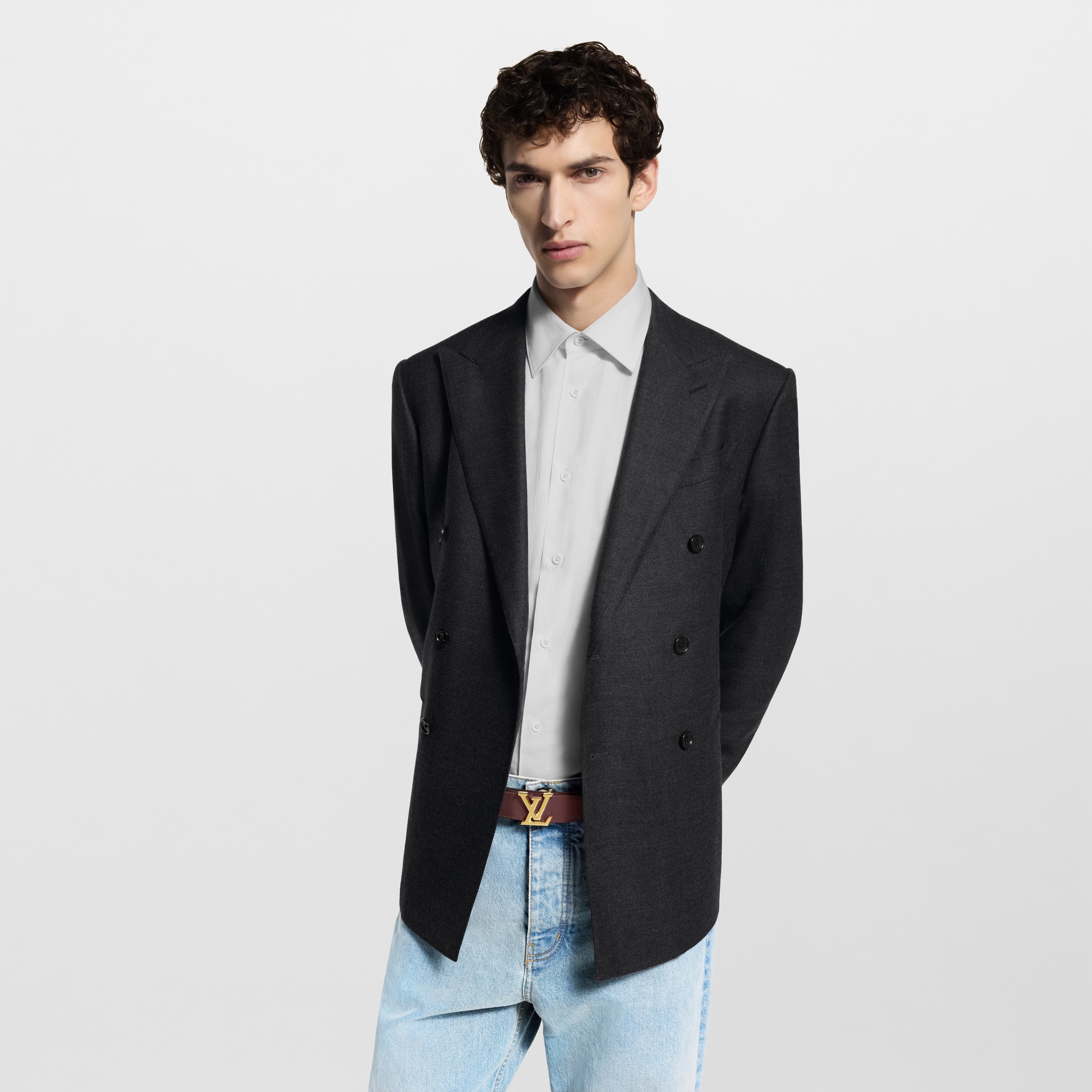 Other Leathers Accessories Belts LV Heritage 35mm Reversible Belt | Louis Vuitton ® (Product zoom)