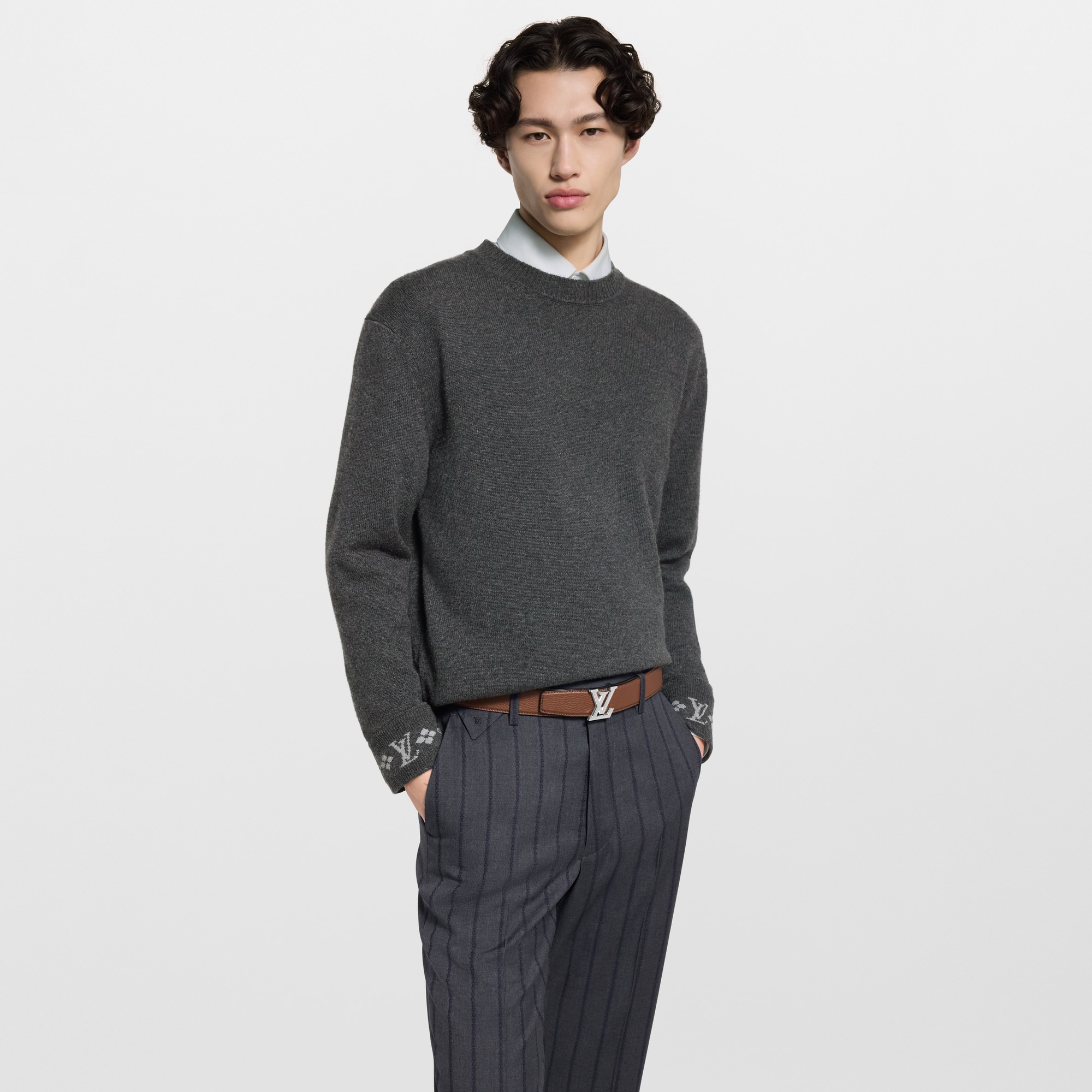 Other Leathers Accessories Belts LV Heritage 35mm Reversible Belt | Louis Vuitton ® (Product zoom)