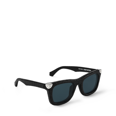 LV Heritage Crocodile Sunglasses Front View