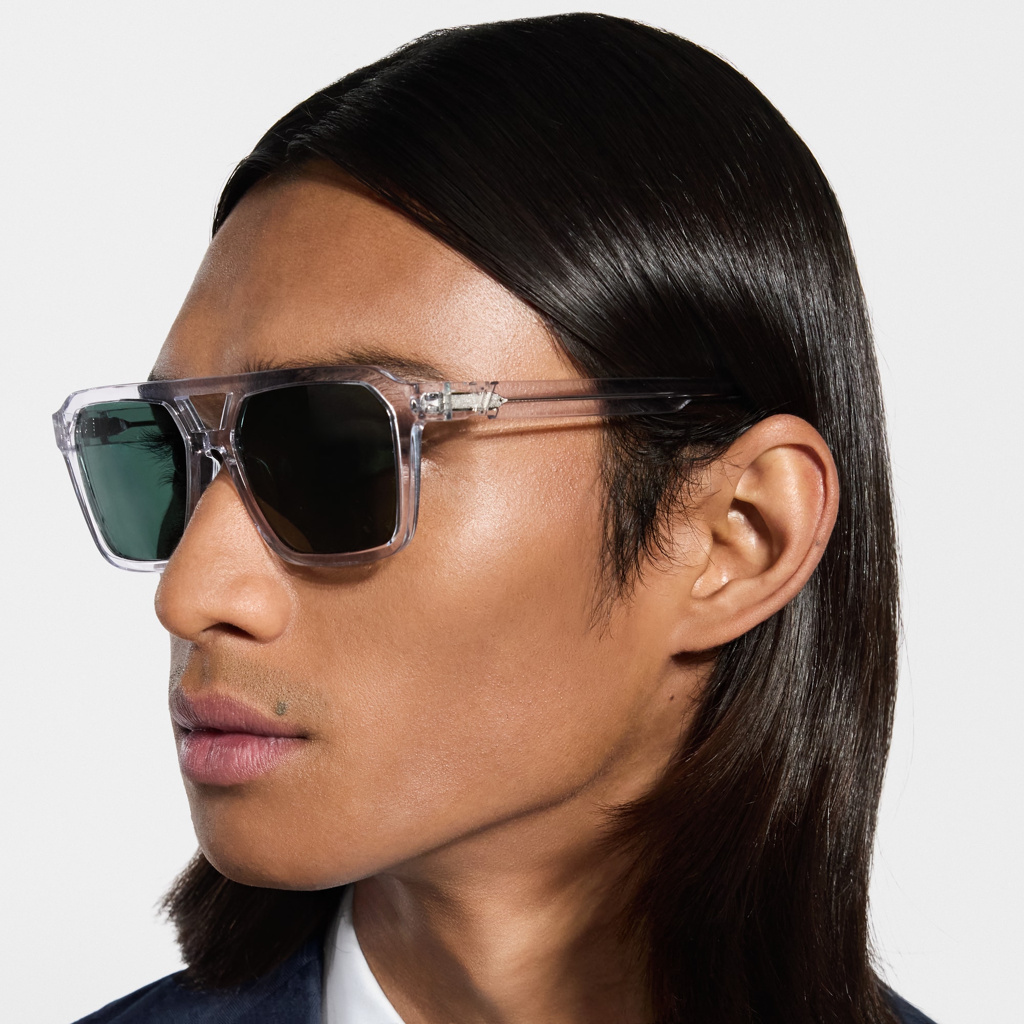 LV Hit Pilot Square Sunglasses S00 - Men - Accessories  display picture 1