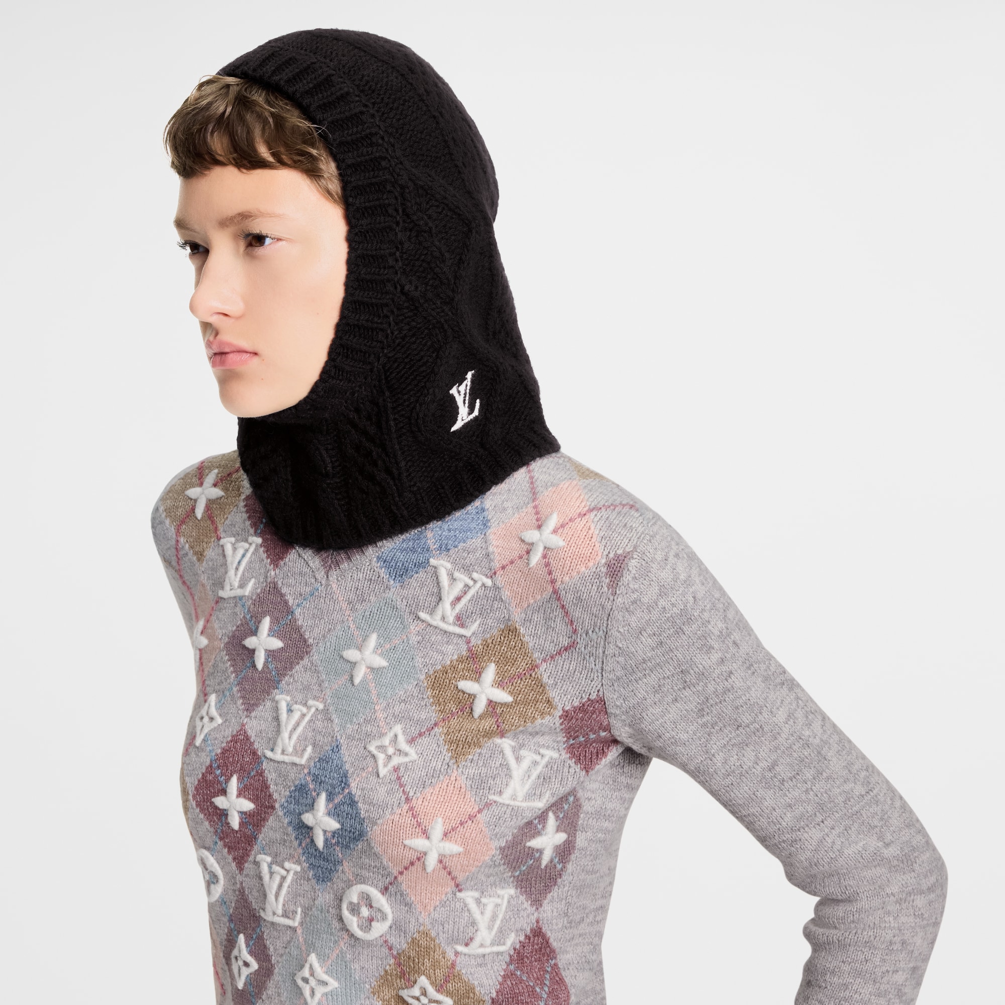 S00 Accessories Hats and Gloves LV Holiday Cagoule | Louis Vuitton ® (Product zoom)