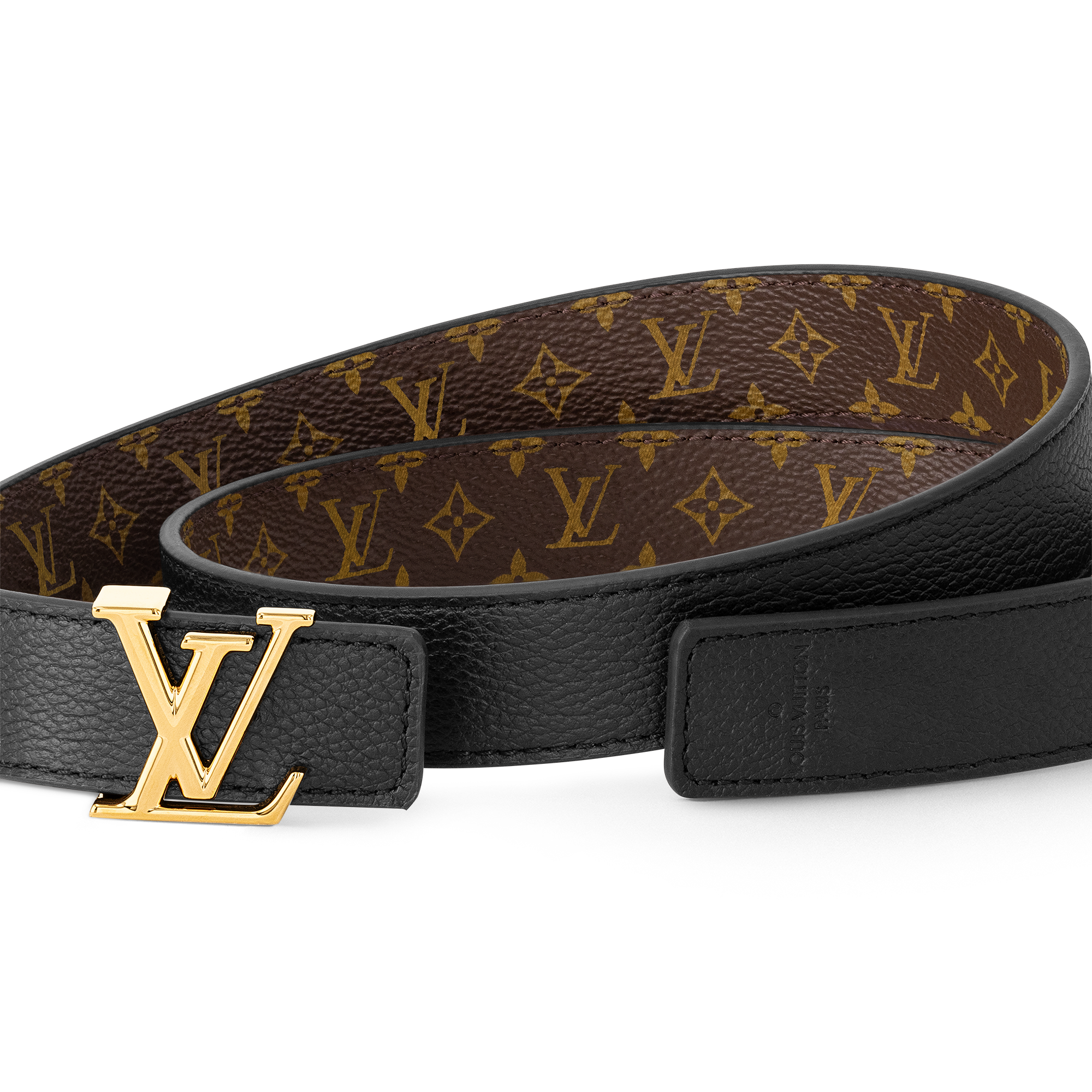 Monogram Accessories New This Season LV Iconic 25 mm Reversible Belt | Louis Vuitton ® (Product zoom)