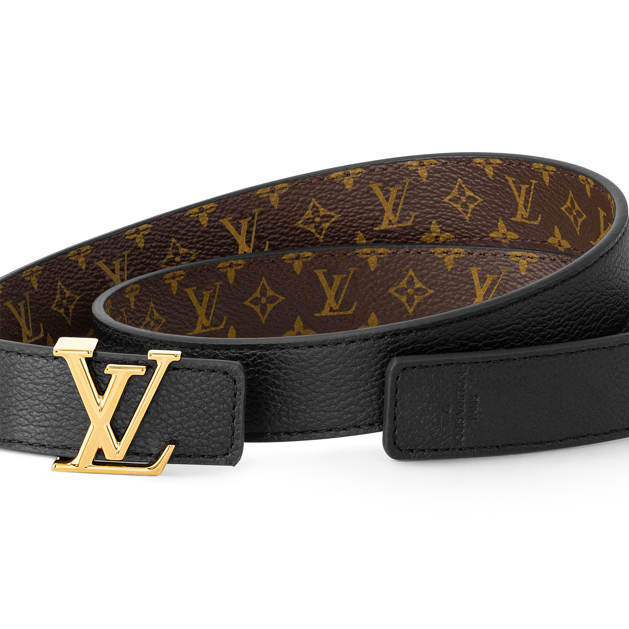Monogram Accessories New This Season LV Iconic 25 mm Reversible Belt | Louis Vuitton ® (Product zoom)