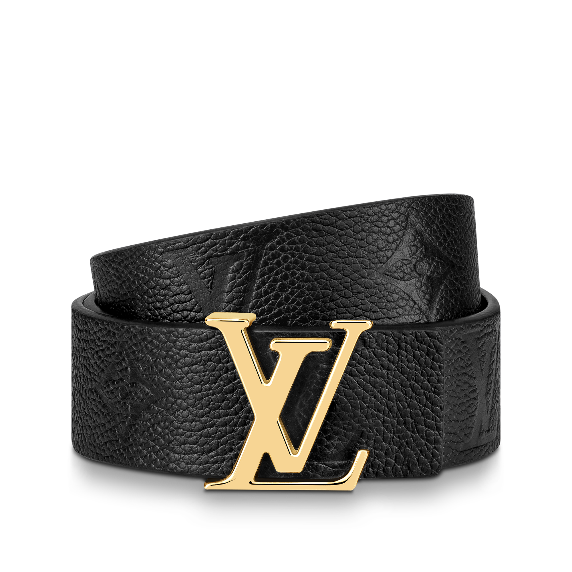 LV Iconic 30mm Reversible Belt Monogram Empreinte Leather 