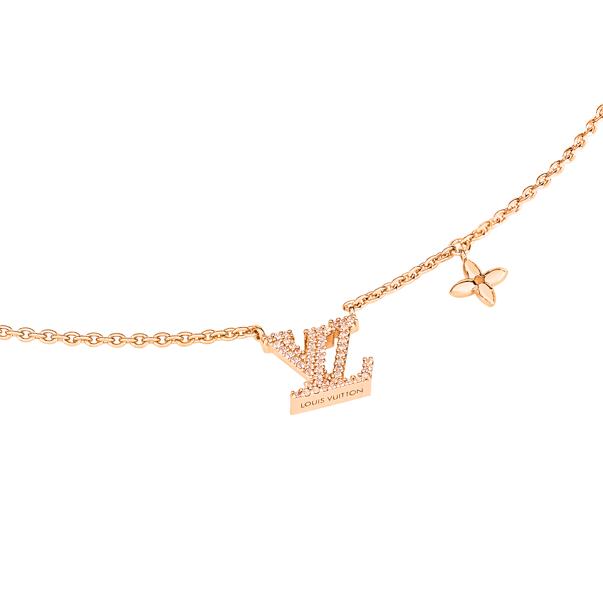S00 Fashion Jewelry Necklaces and Pendants LV Iconic Blush Necklace | Louis Vuitton ® (Product zoom)