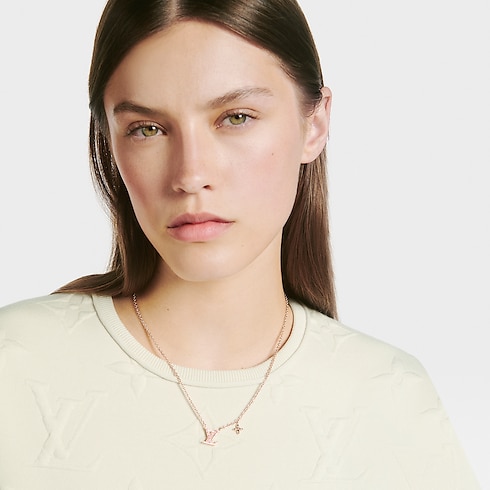 S00 Fashion Jewelry Necklaces and Pendants LV Iconic Blush Necklace | Louis Vuitton ® (Product zoom)