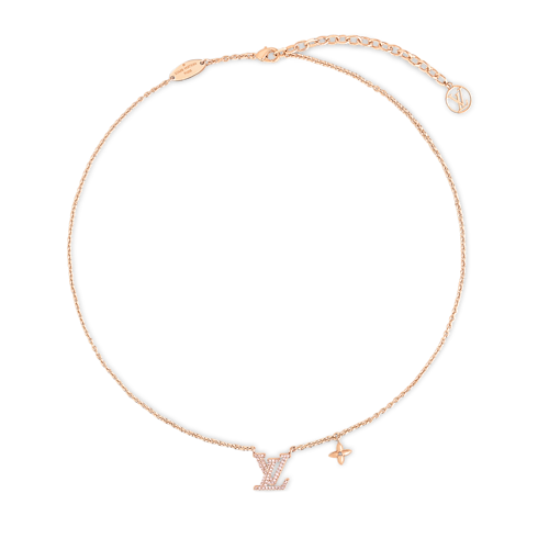 S00 Fashion Jewelry Necklaces and Pendants LV Iconic Blush Necklace | Louis Vuitton ® (Product zoom)