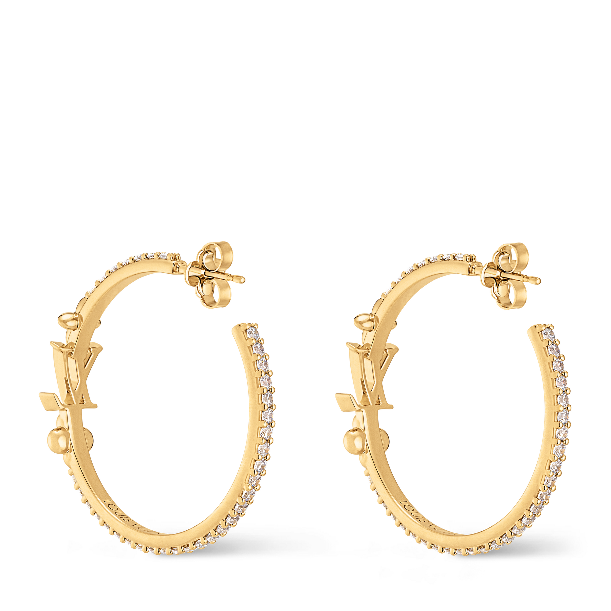 S00 Fashion Jewelry All Fashion Jewelry LV Iconic Earrings | Louis Vuitton ® (Product zoom)