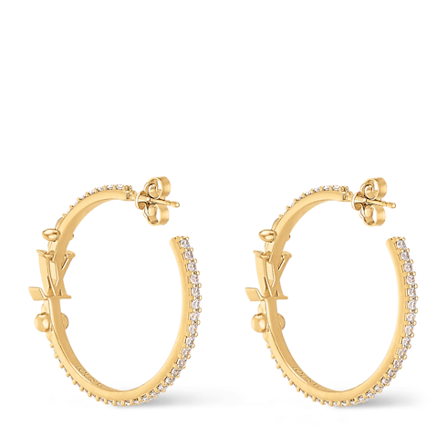 S00 Fashion Jewelry All Fashion Jewelry LV Iconic Earrings | Louis Vuitton ® (Product zoom)