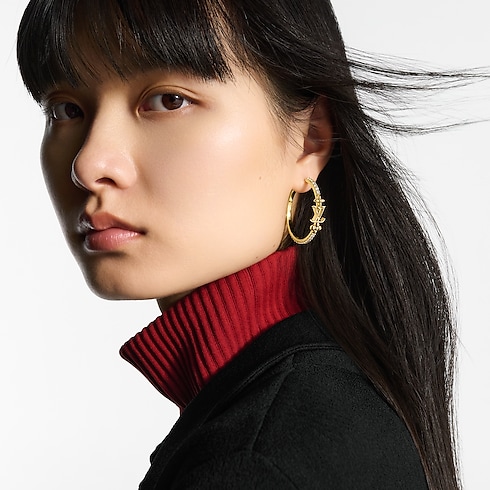 S00 Fashion Jewelry All Fashion Jewelry LV Iconic Earrings | Louis Vuitton ® (Product zoom)