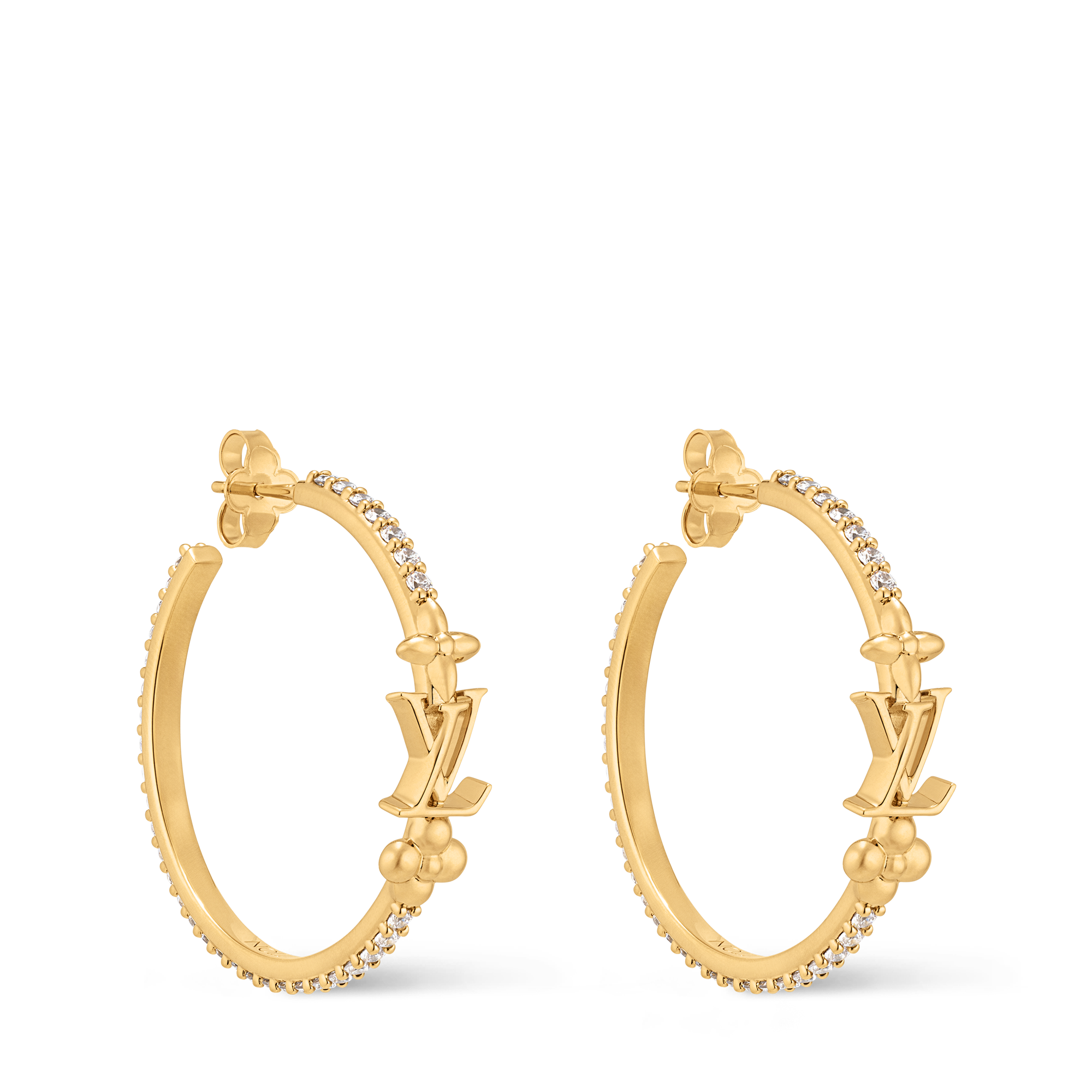 S00 Fashion Jewelry All Fashion Jewelry LV Iconic Earrings | Louis Vuitton ® (Product zoom)